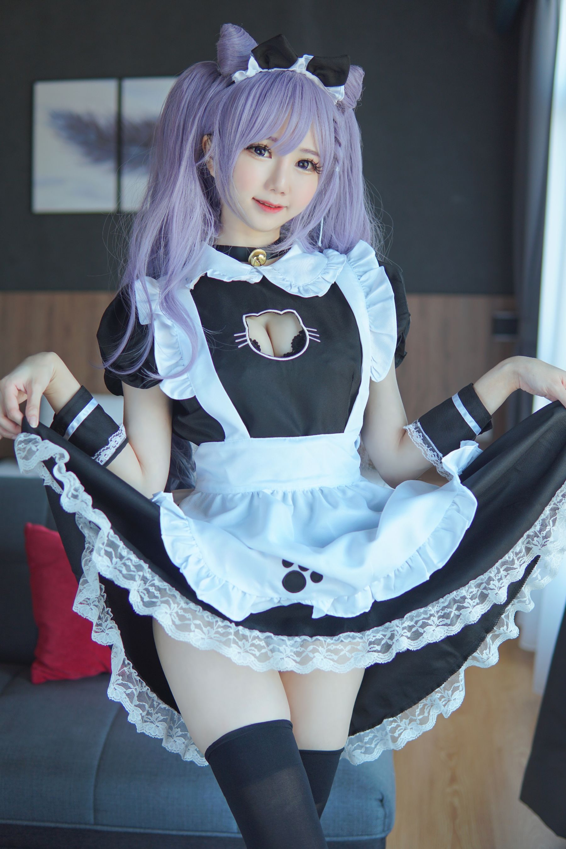 [网红COSER写真] Sally Dorasnow - Keqing Maid