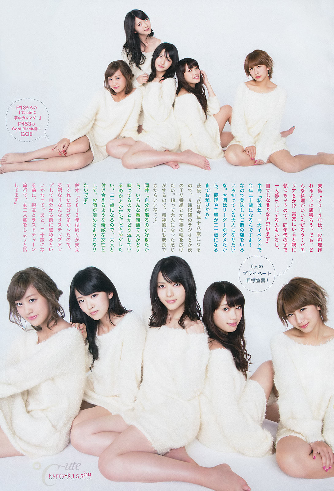 [Weekly Big Comic Spirits] 2014年No.06 ℃-ute