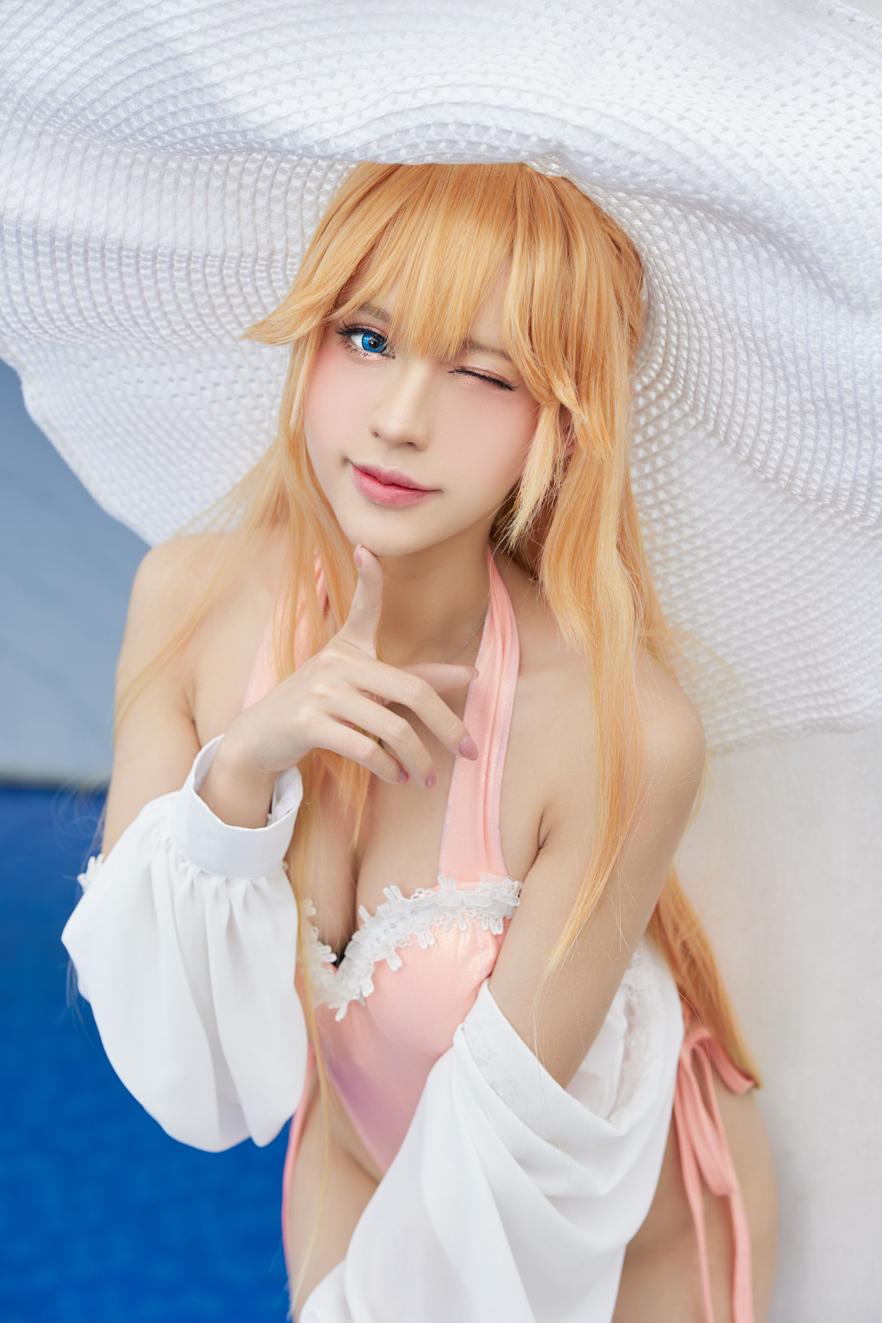 [福利COS] PingPing - Richelieu Swimsuit