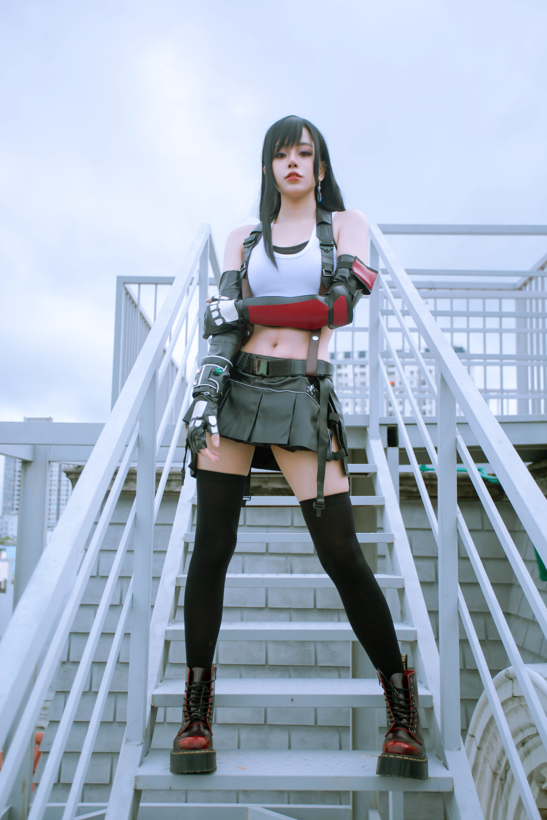 [福利COS] 日本性感萝莉Byoru - Tifa Lockhart