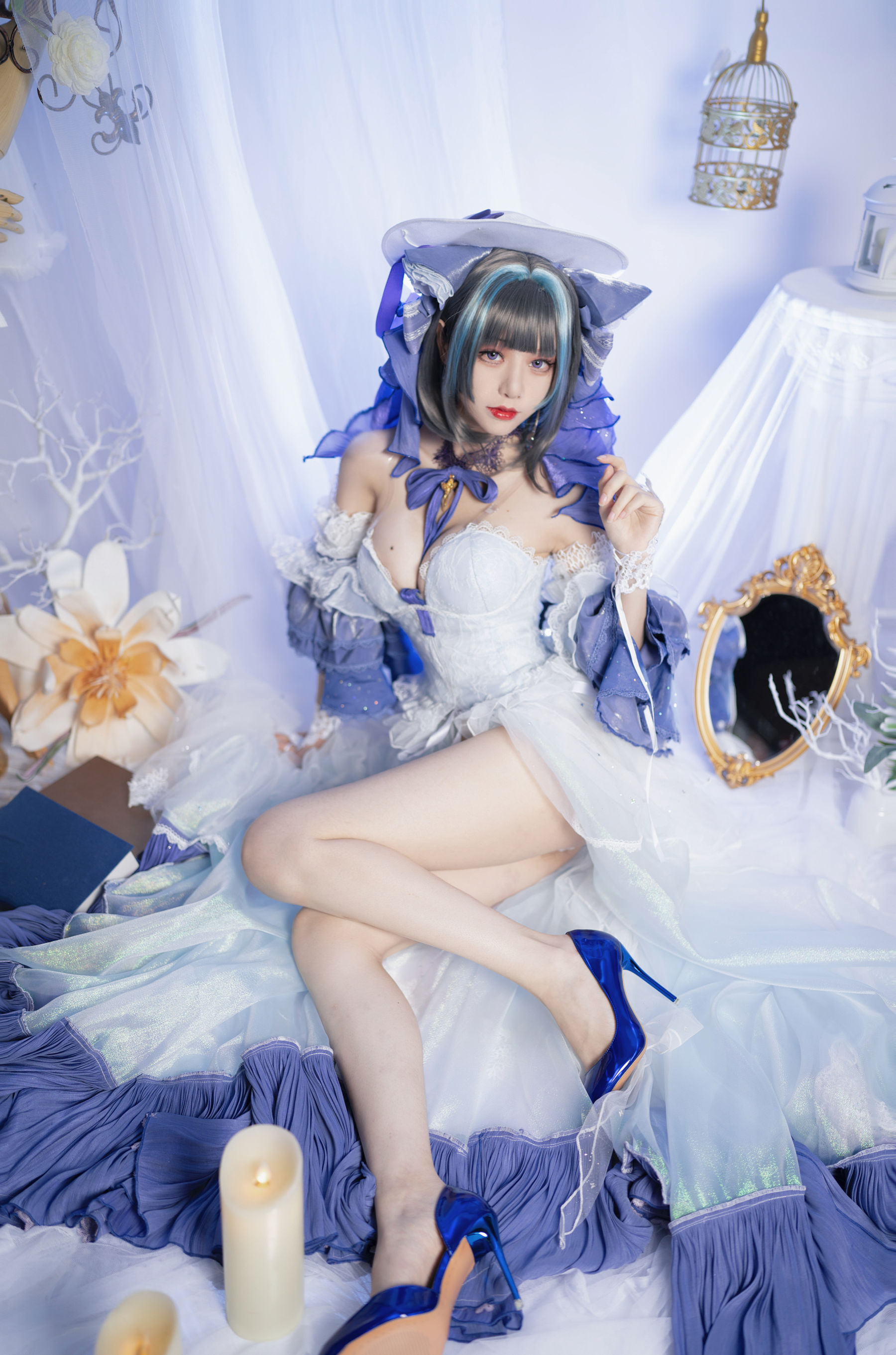 [网红COSER] 骨牙路子野 - 一月舰长 柴郡