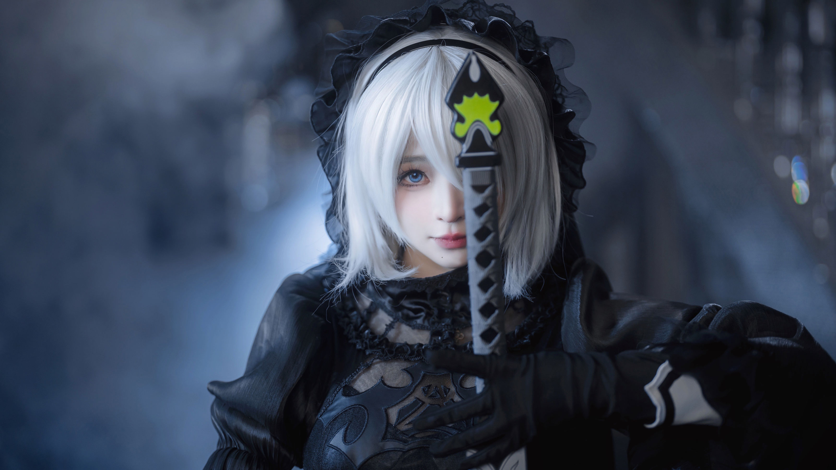 [福利COS] 动漫博主叉子宝宝 - 2B 尼尔机械纪元