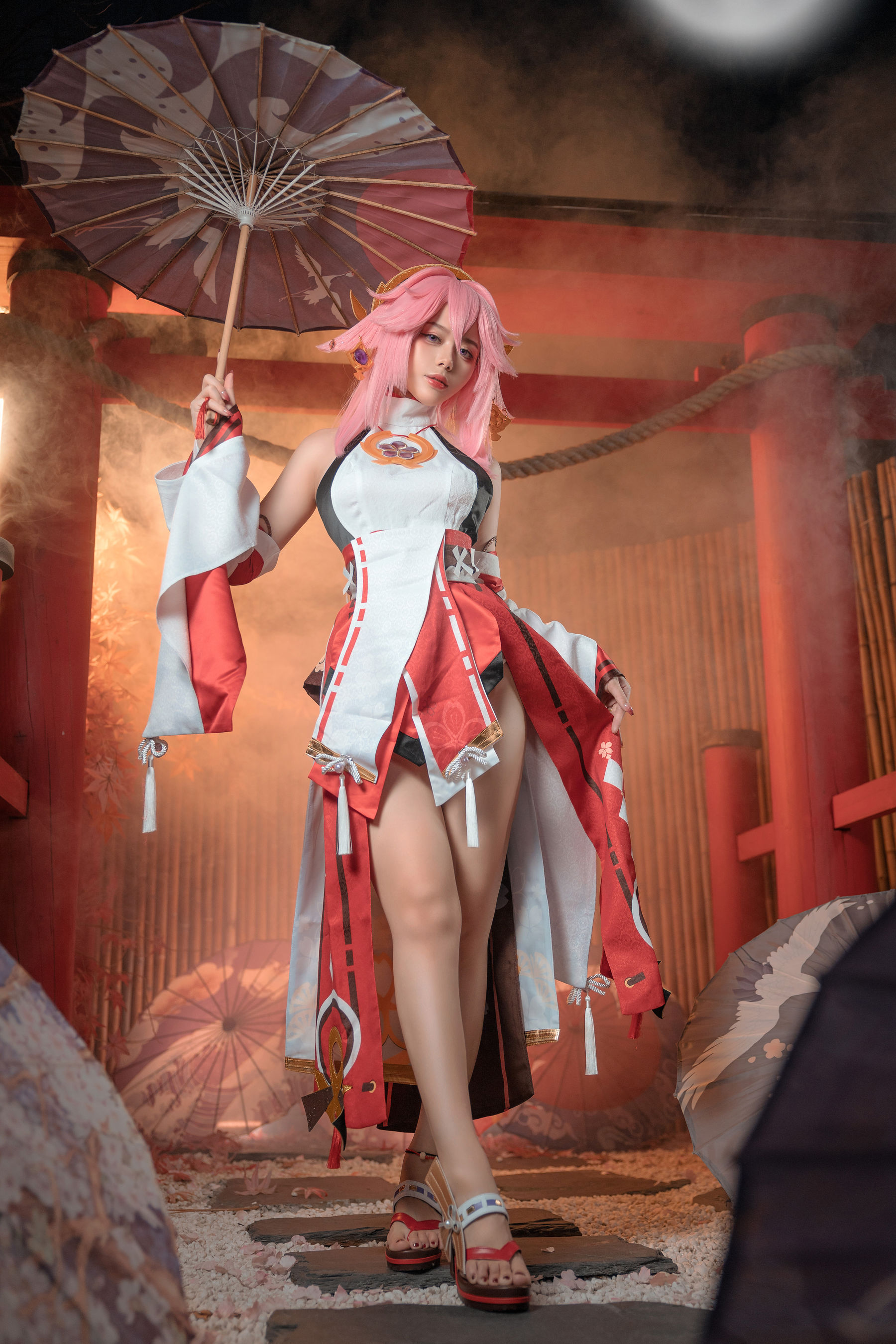 [福利COS] 推特阿九 - 八重神子