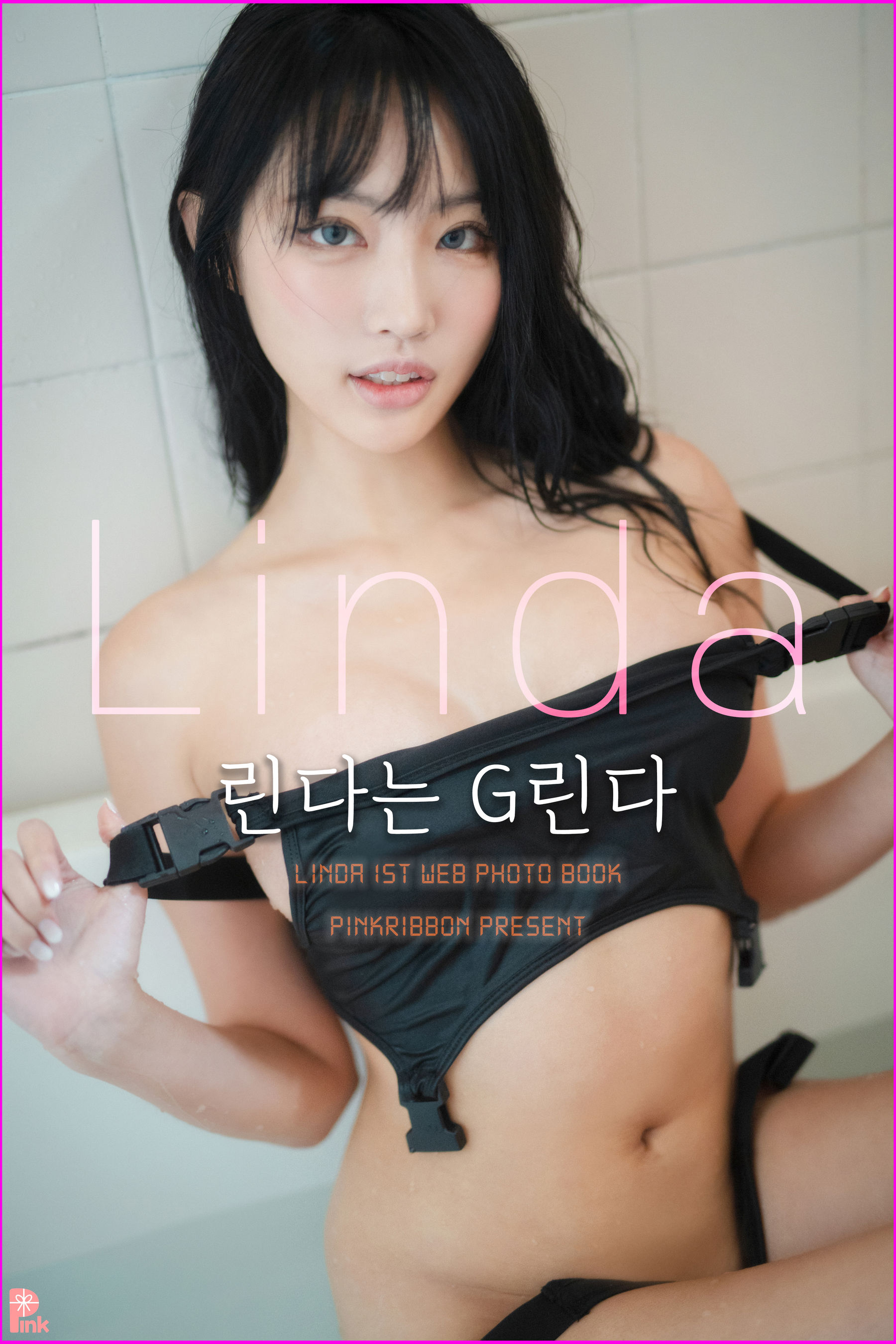 [PINK RIBBON]   Linda - G Bunny Girl   Swimsuit