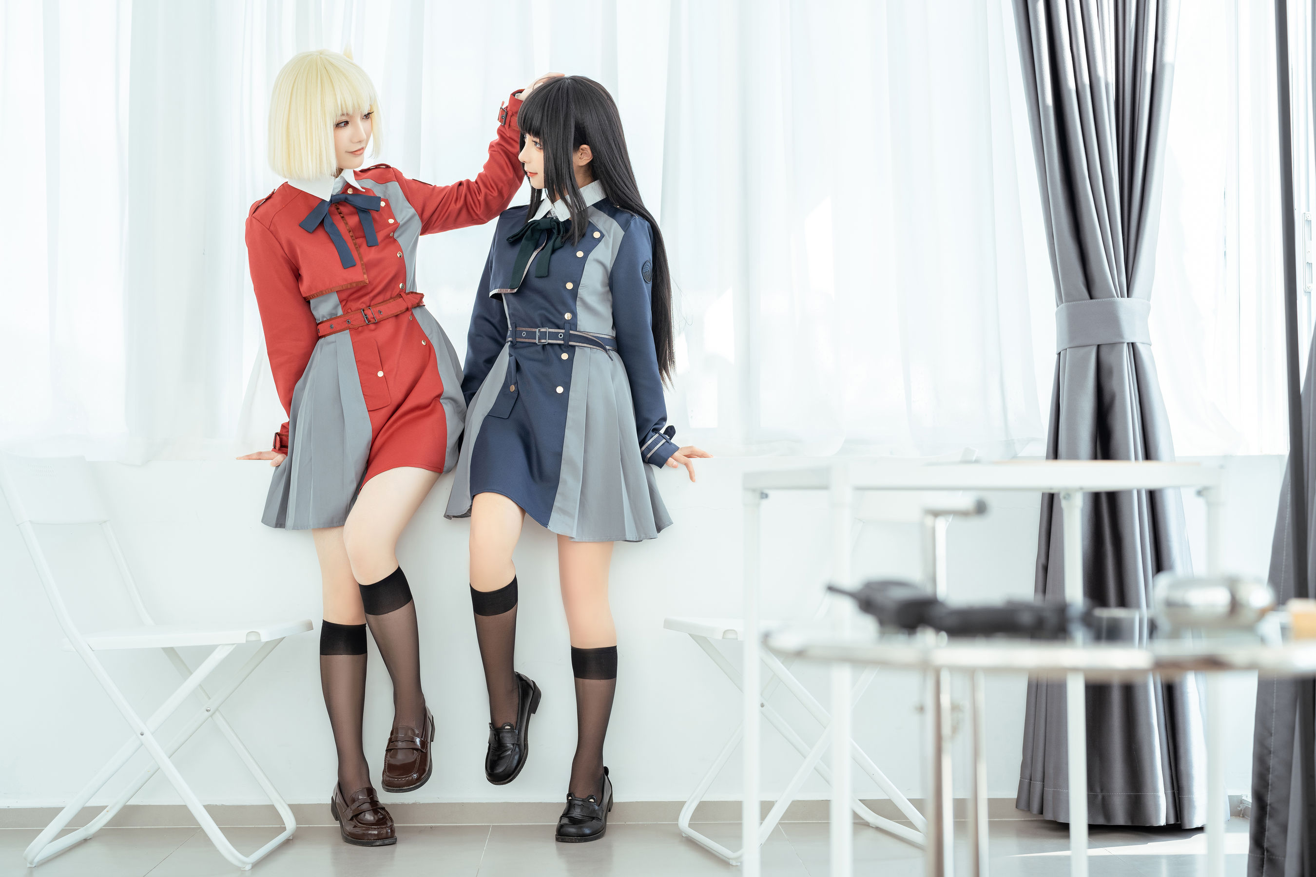 [福利COS] 动漫博主蠢沫沫&桃良阿宅 - 莉可x莉丝