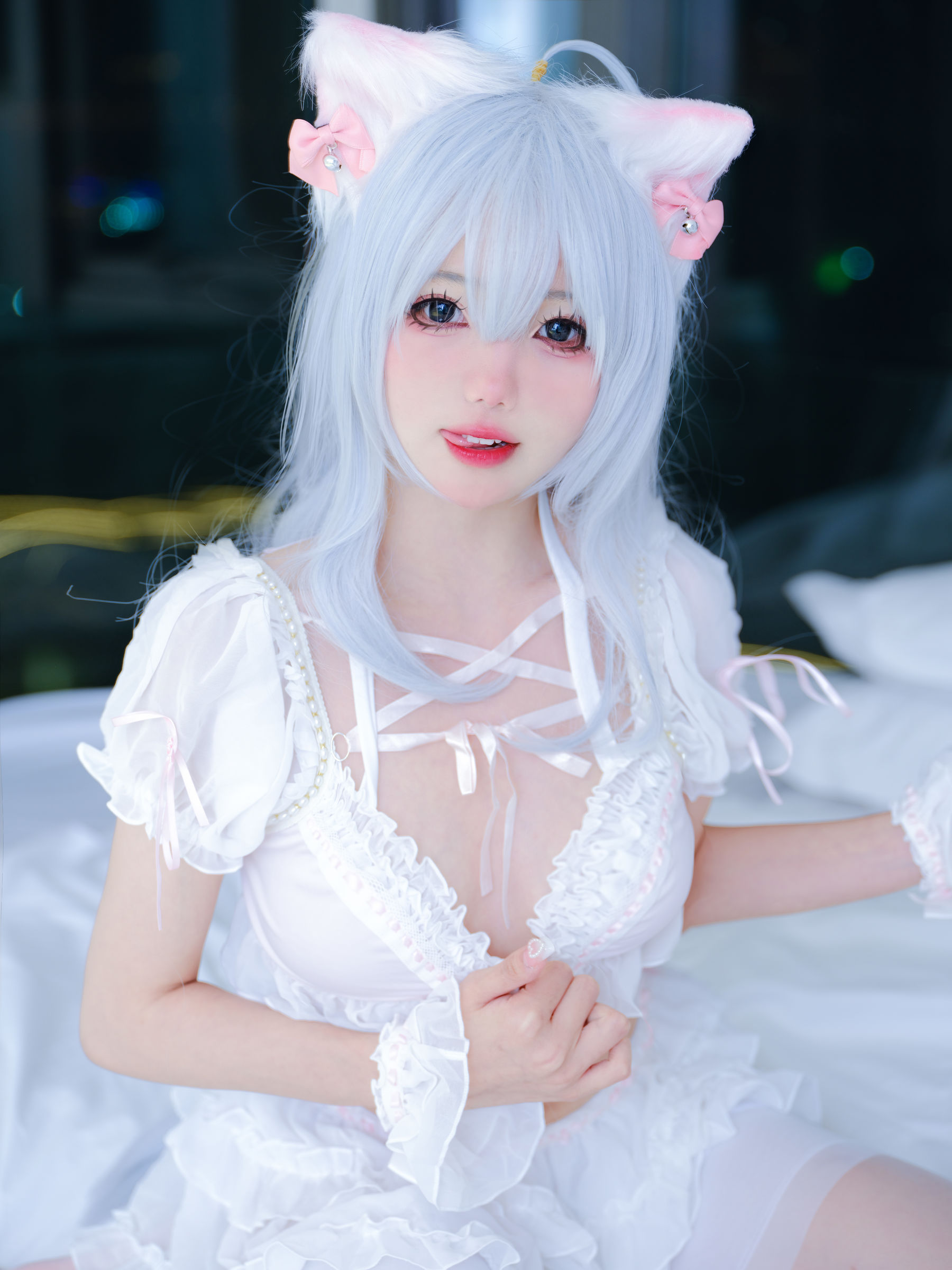 [福利COS] 咬一口兔娘 - 粉欲私房