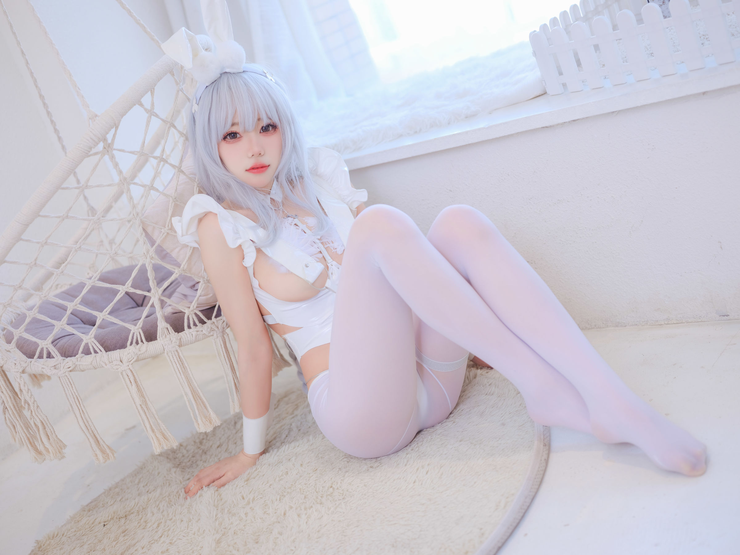 [福利COS] 咬一口兔娘 - 恶毒兔女郎