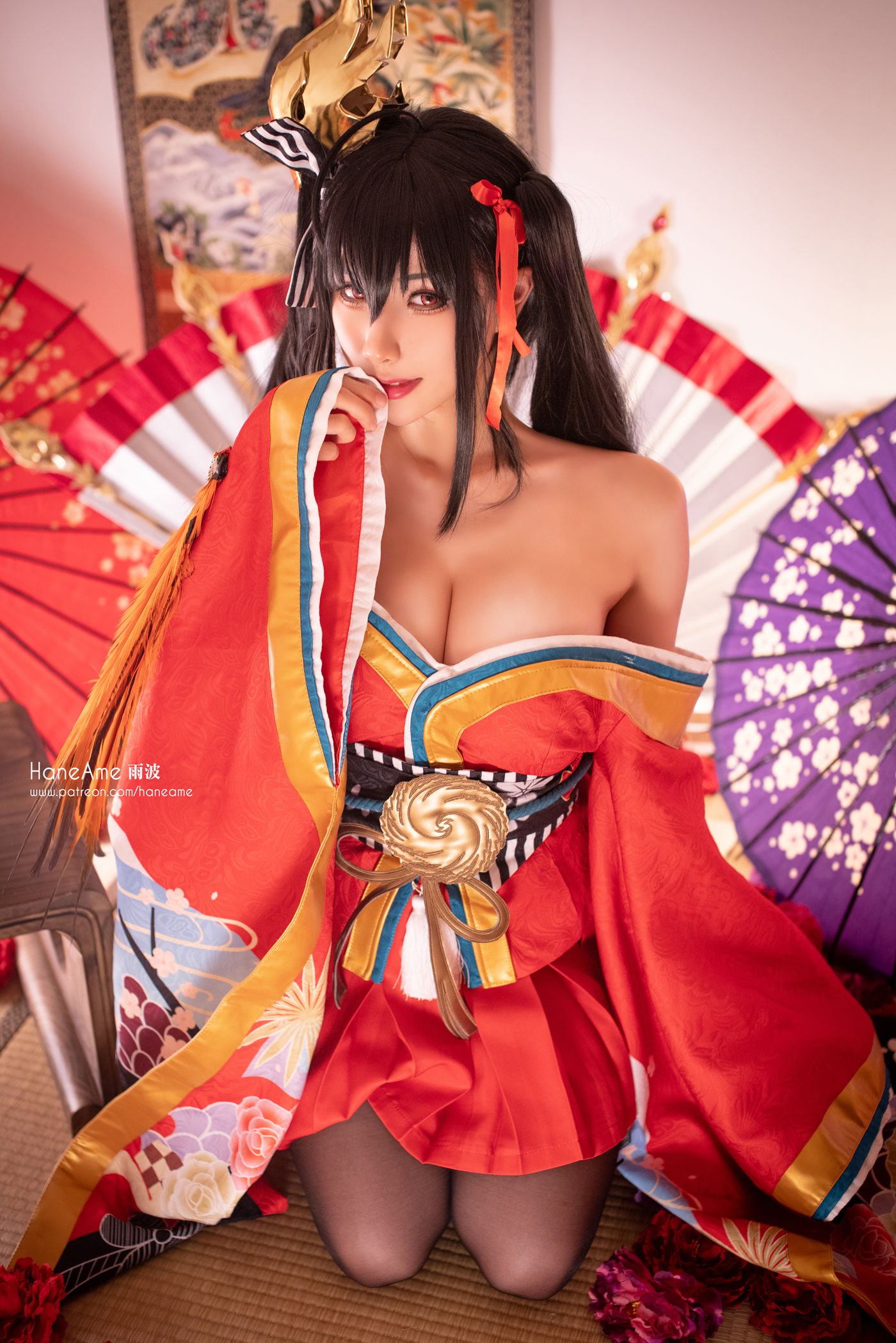 Hane Ame 雨波写真 - Taihou official kimono (Azur Lane)