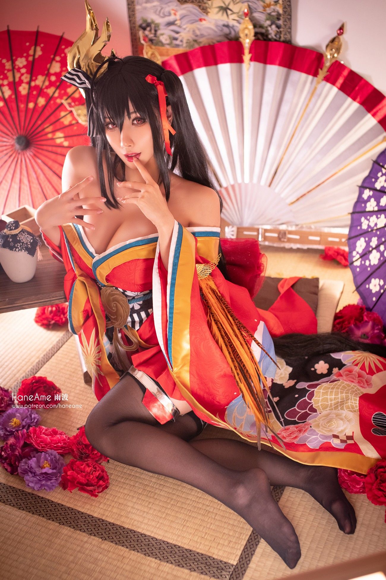 Hane Ame 雨波写真 - Taihou official kimono (Azur Lane)