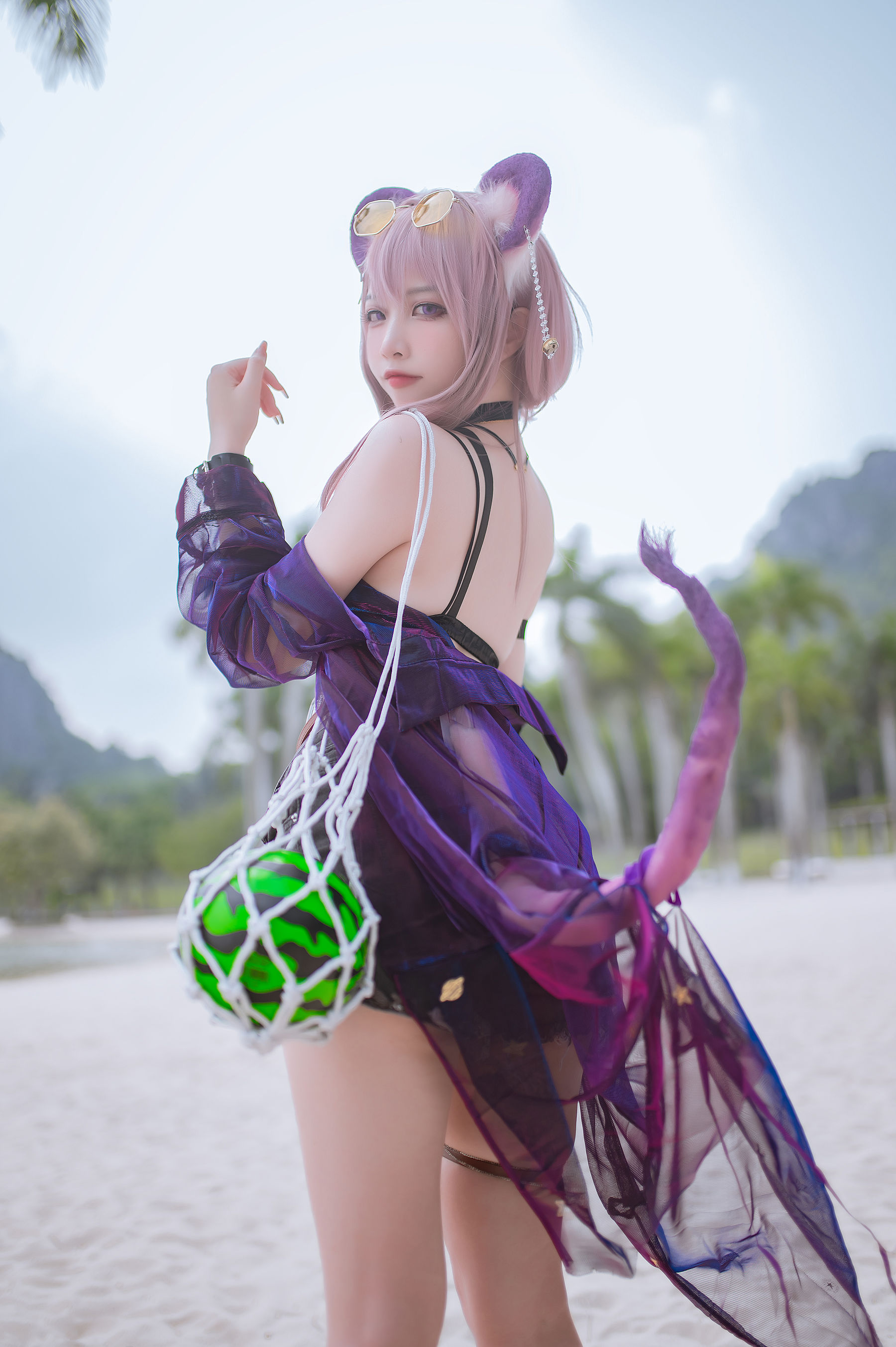 人气Coser 二佐Nisa - 泰拉夏日纪事 佐佐林雨霞