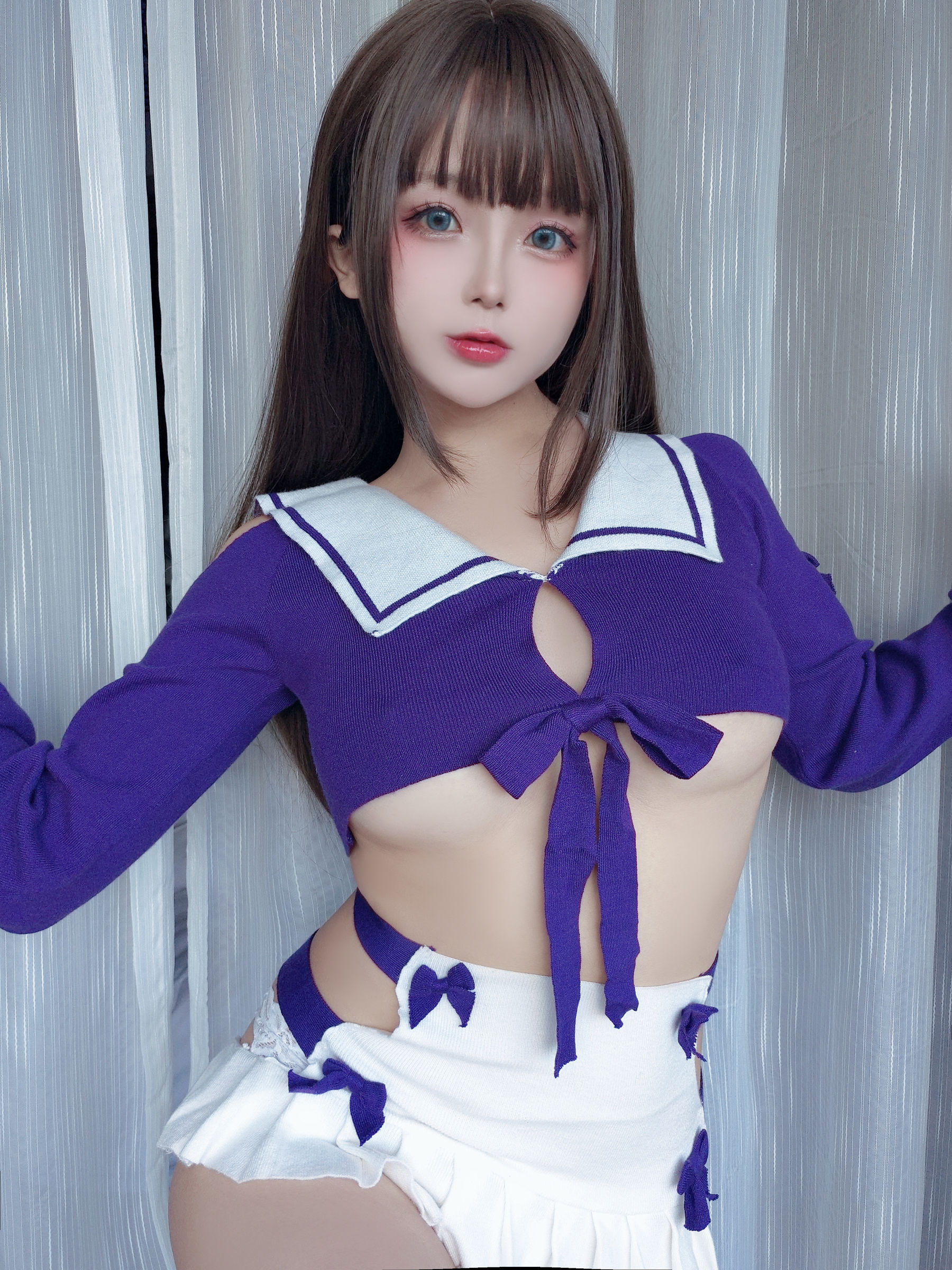 Cosplay 日奈娇 - 学生妹自拍