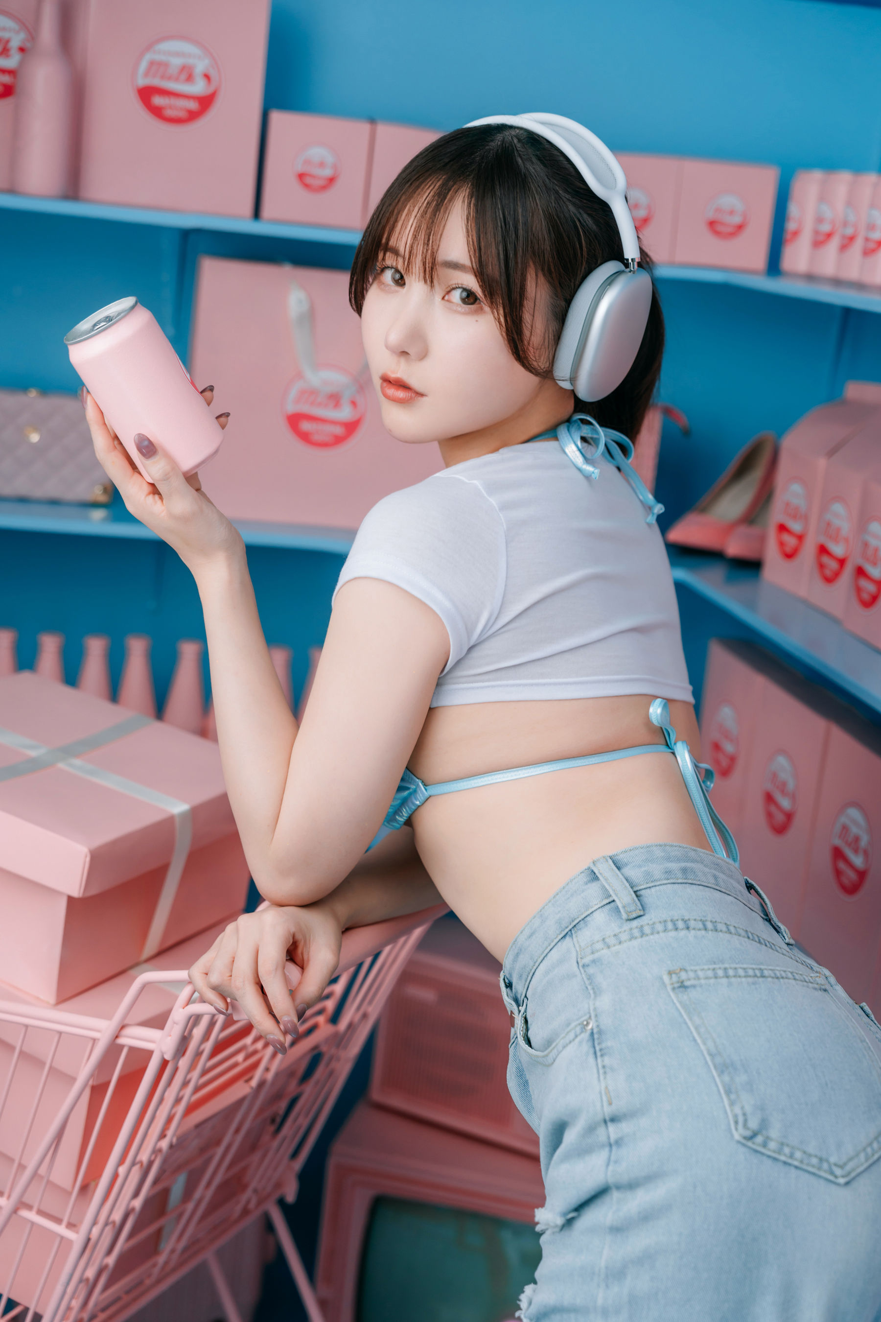 日本甜美COSER けんけん - PINK×BLUE