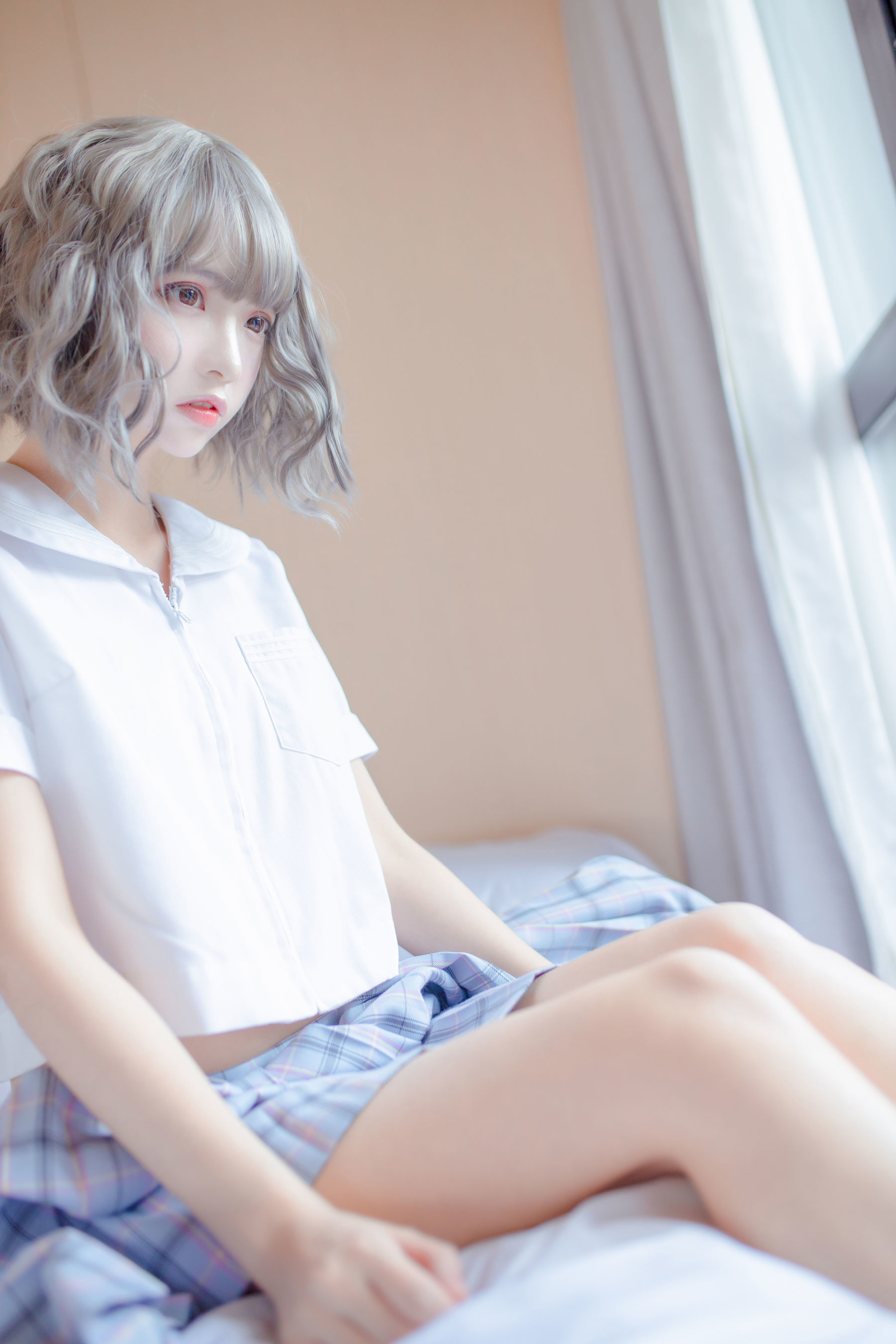 [网红COSER] 疯猫ss - 思绪之JK