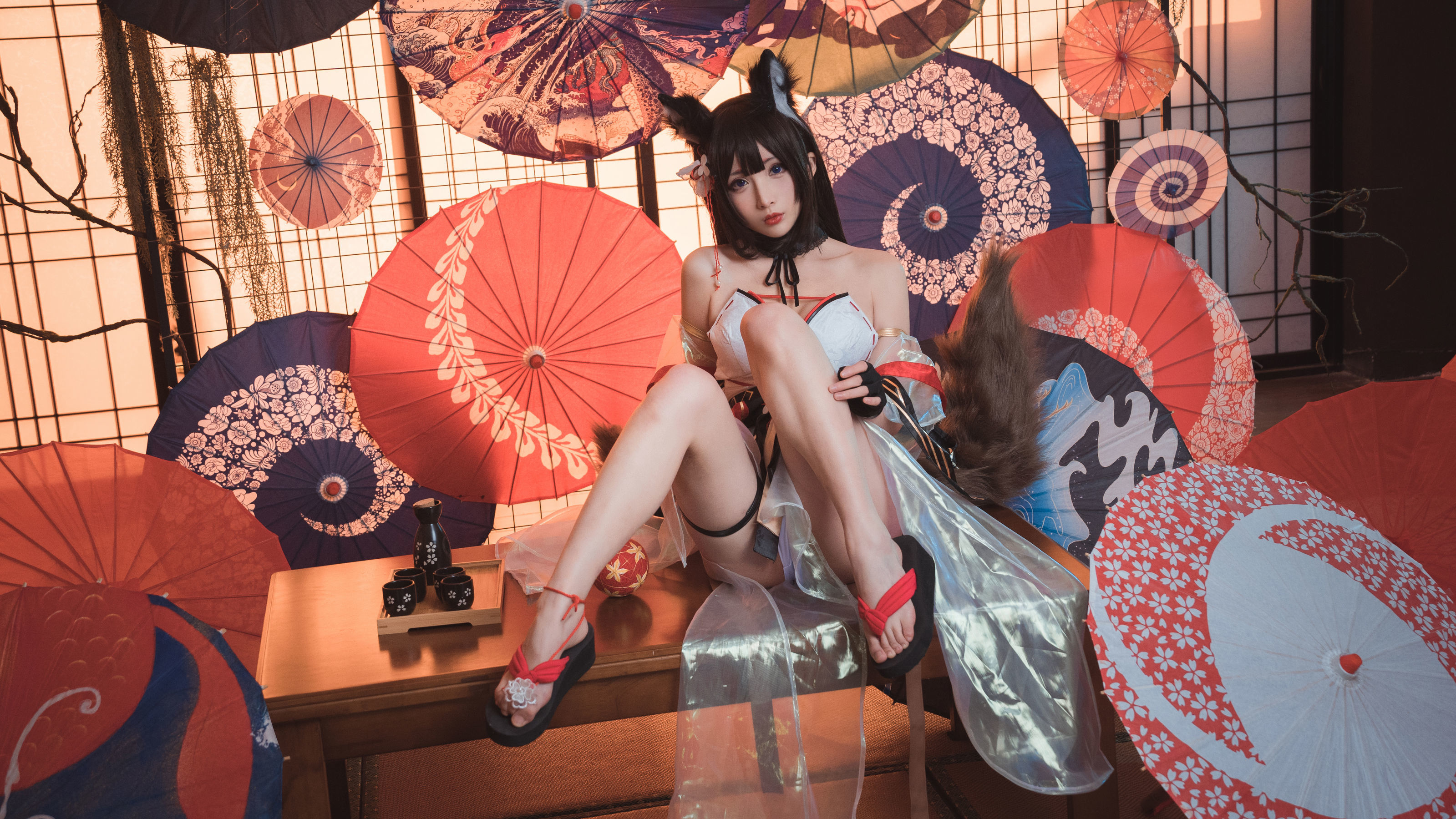 [网红COSER] COS福利rioko凉凉子 - 天城泳装