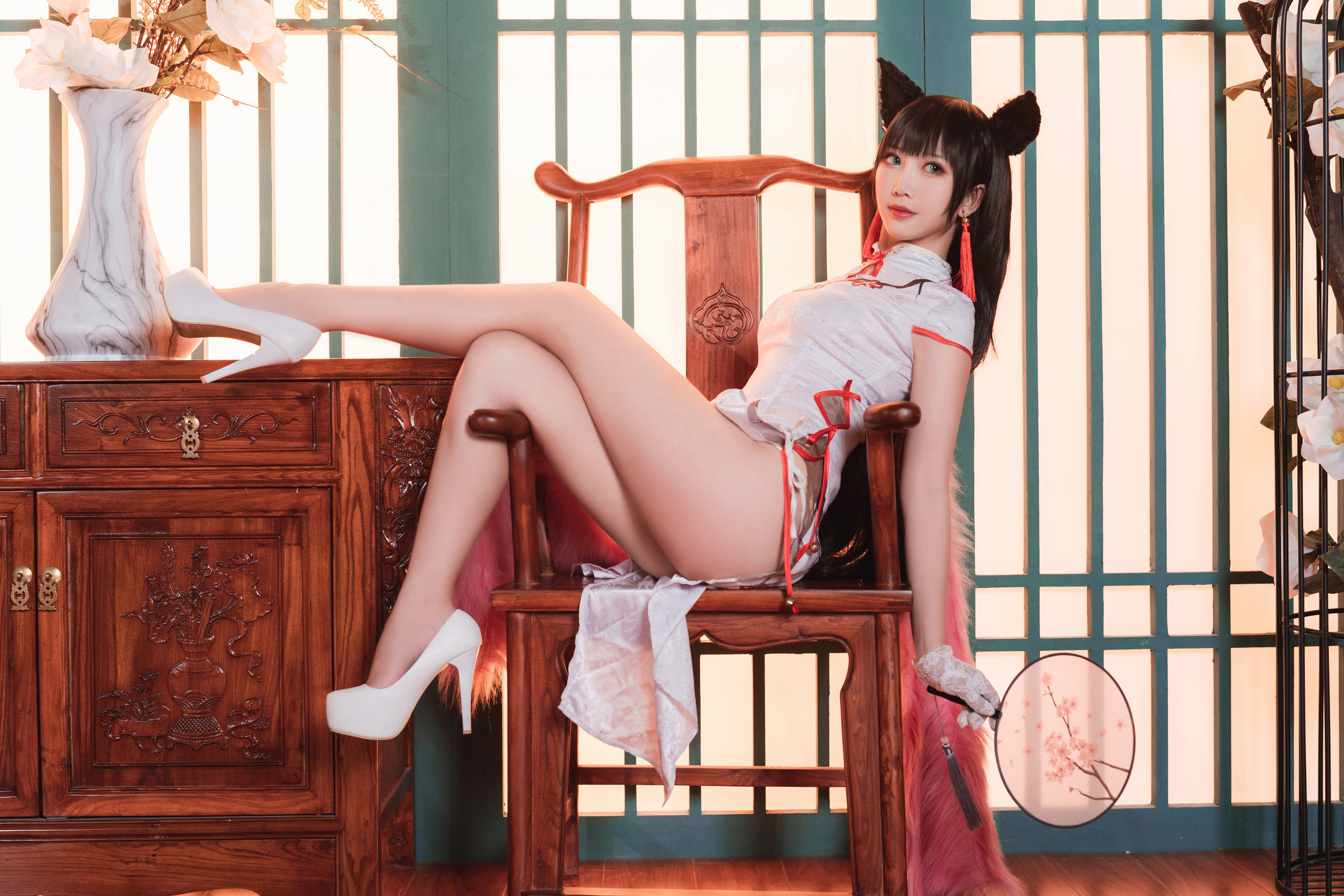 [网红COSER] 可爱人气Coser面饼仙儿 - 旗袍爱宕