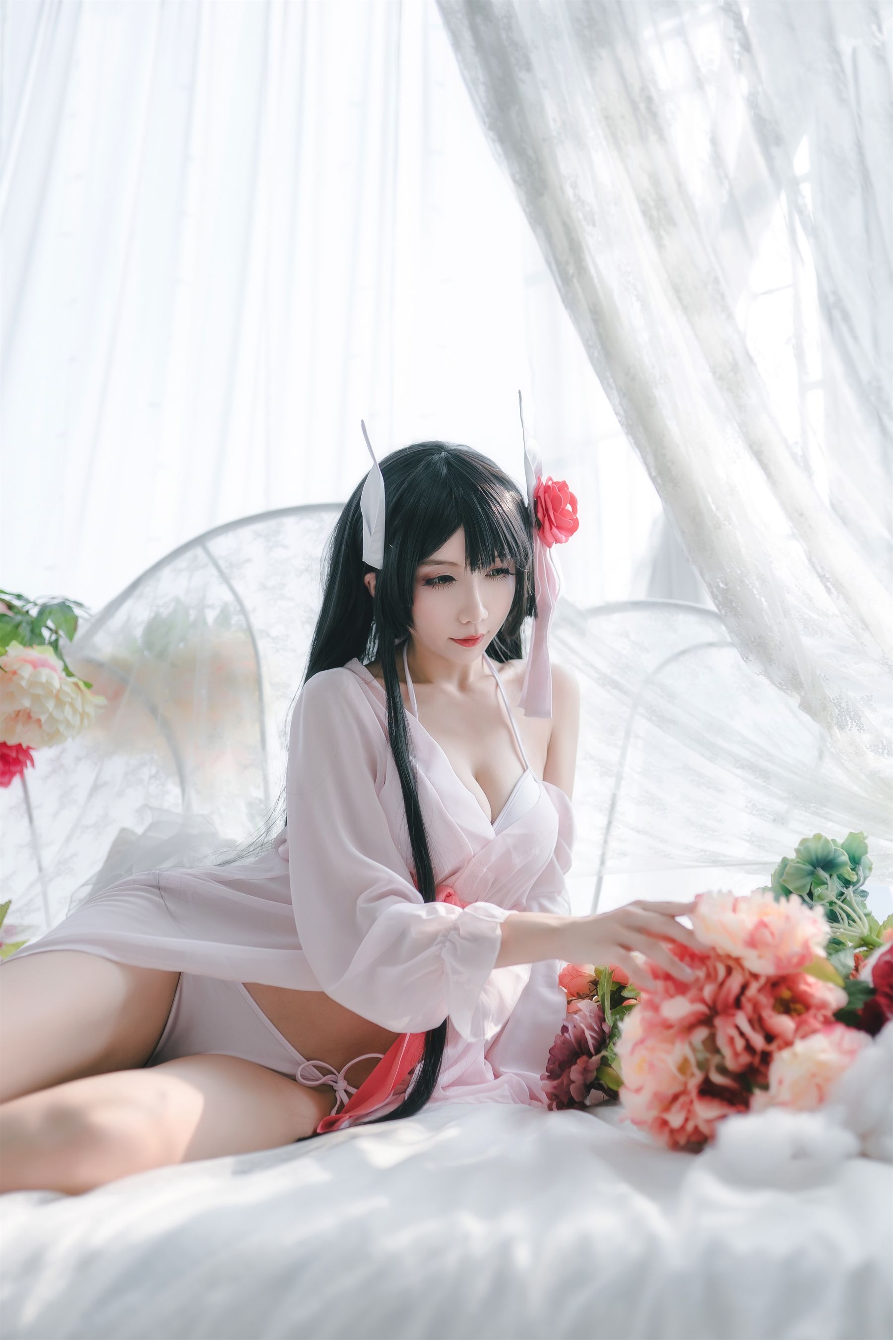 [Cosplay写真] 萌娘迷失人形QUQ - 鲟（比叡）月下巡游