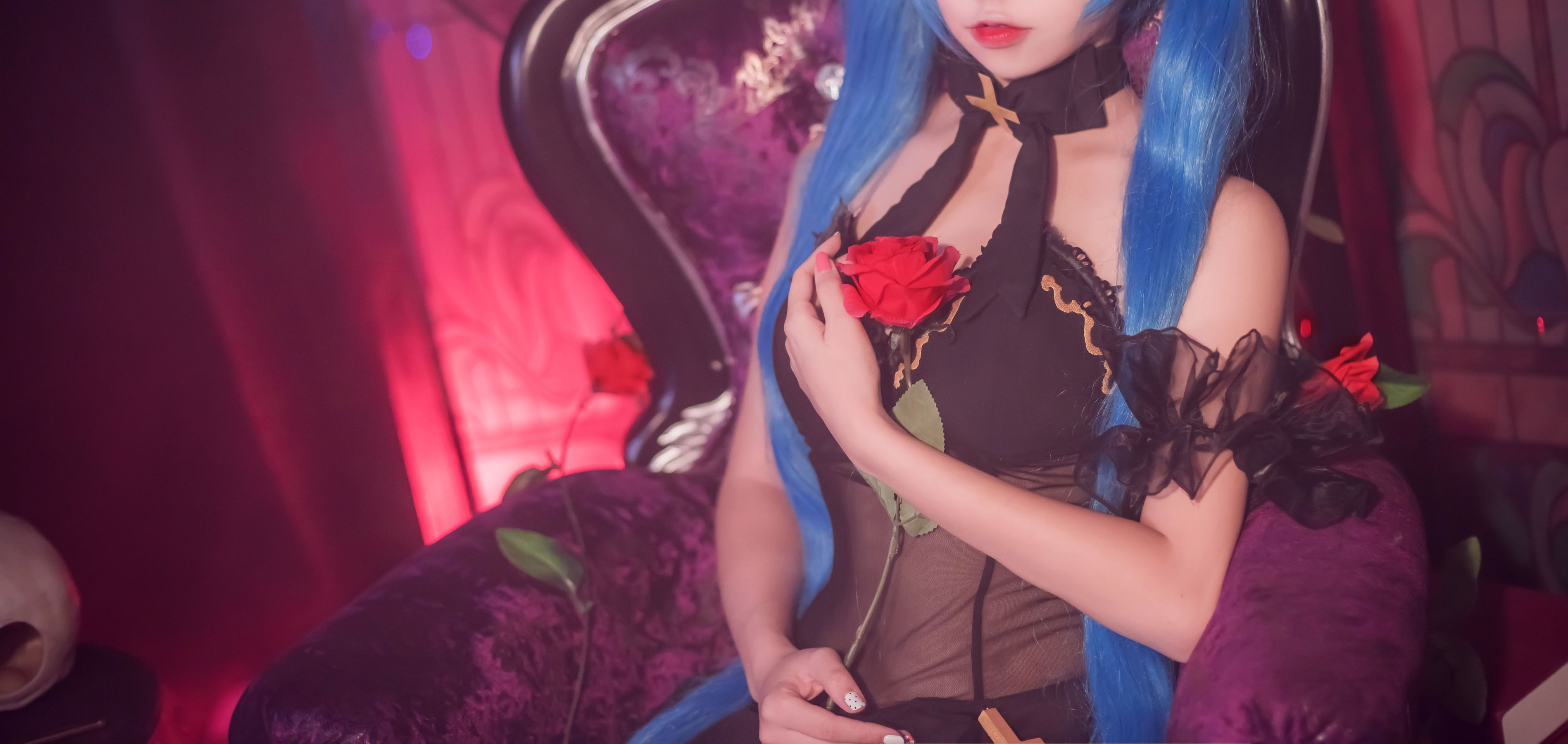 [Cosplay写真] 人气Coser二佐Nisa - 初音