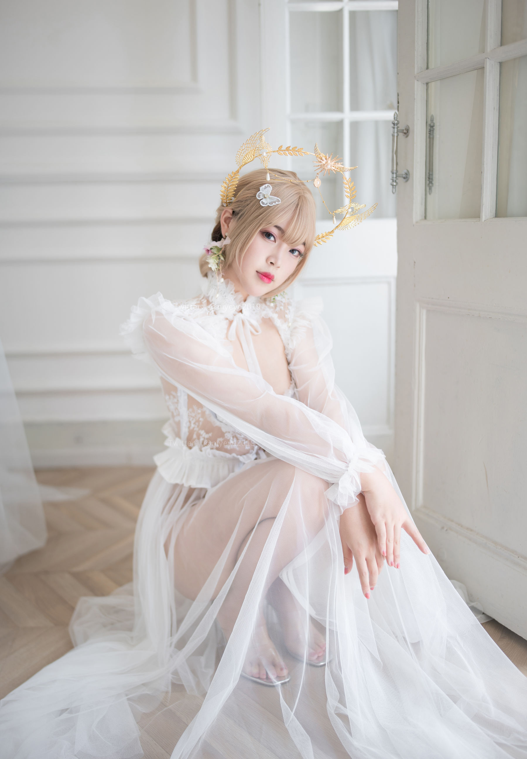 [Cosplay写真] 萌系小姐姐-白烨- - 珍珠花嫁