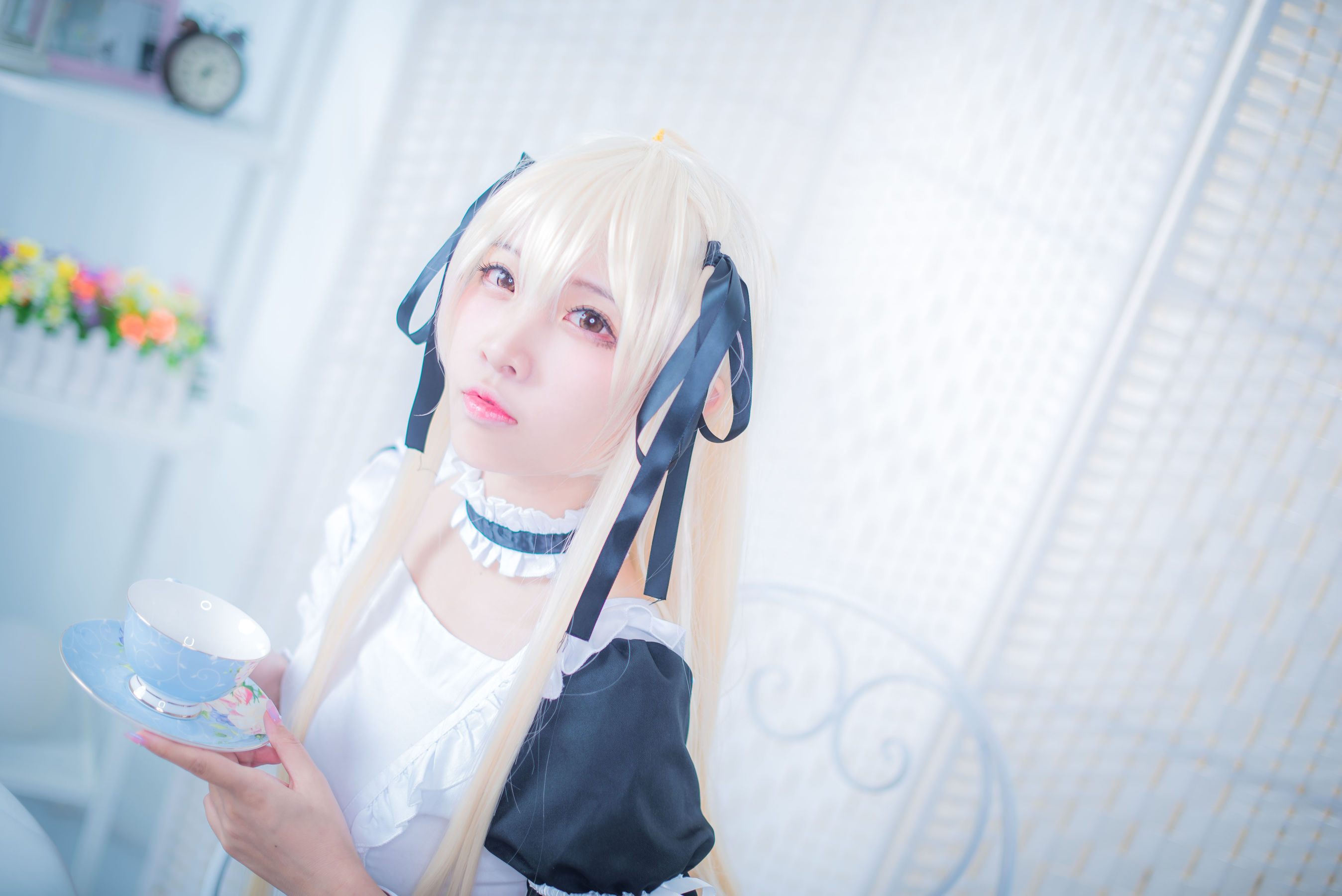 [Cosplay写真] 人气Coser二佐Nisa - 穹妹女仆