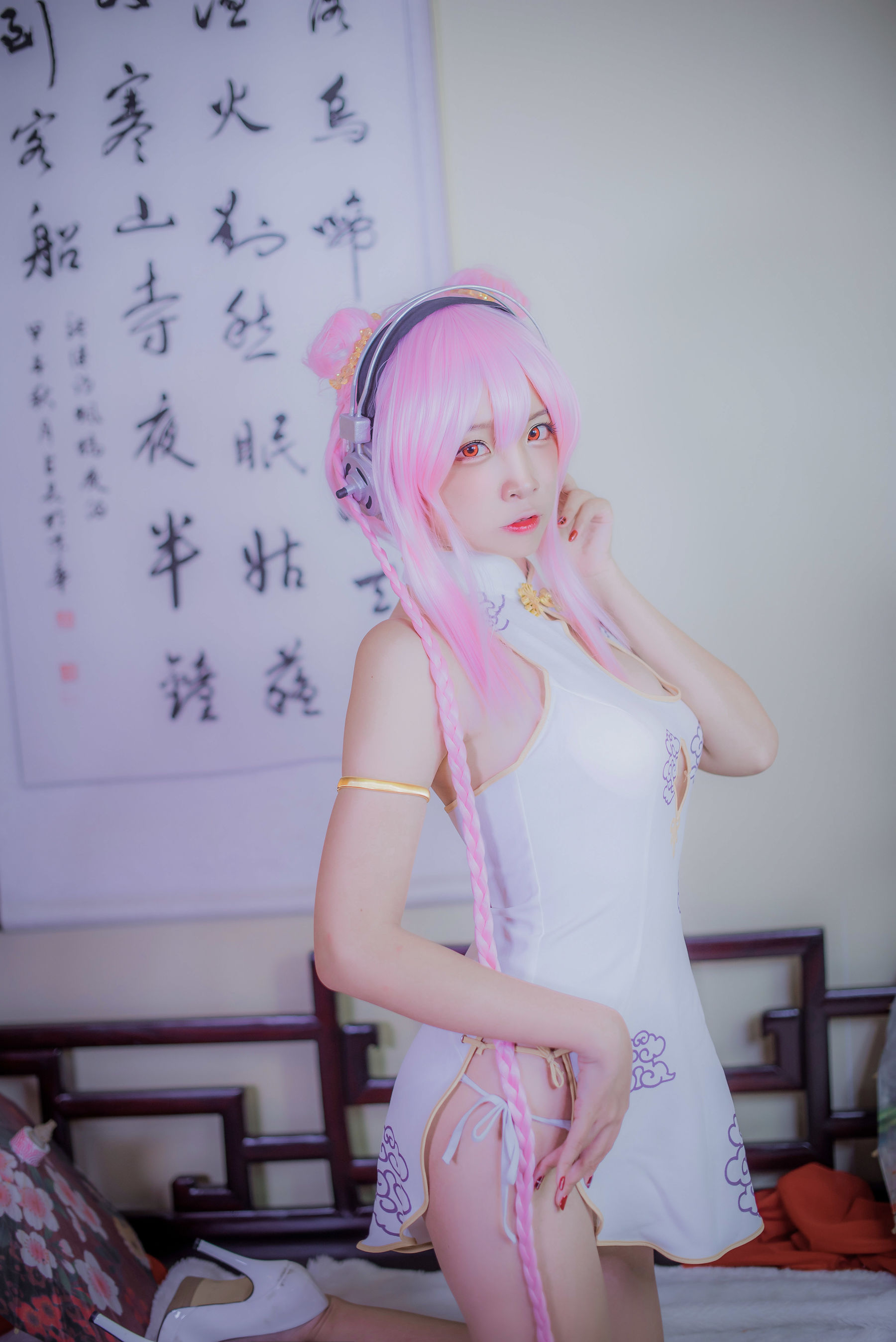 [Cosplay写真] 人气Coser二佐Nisa - 索尼子旗袍