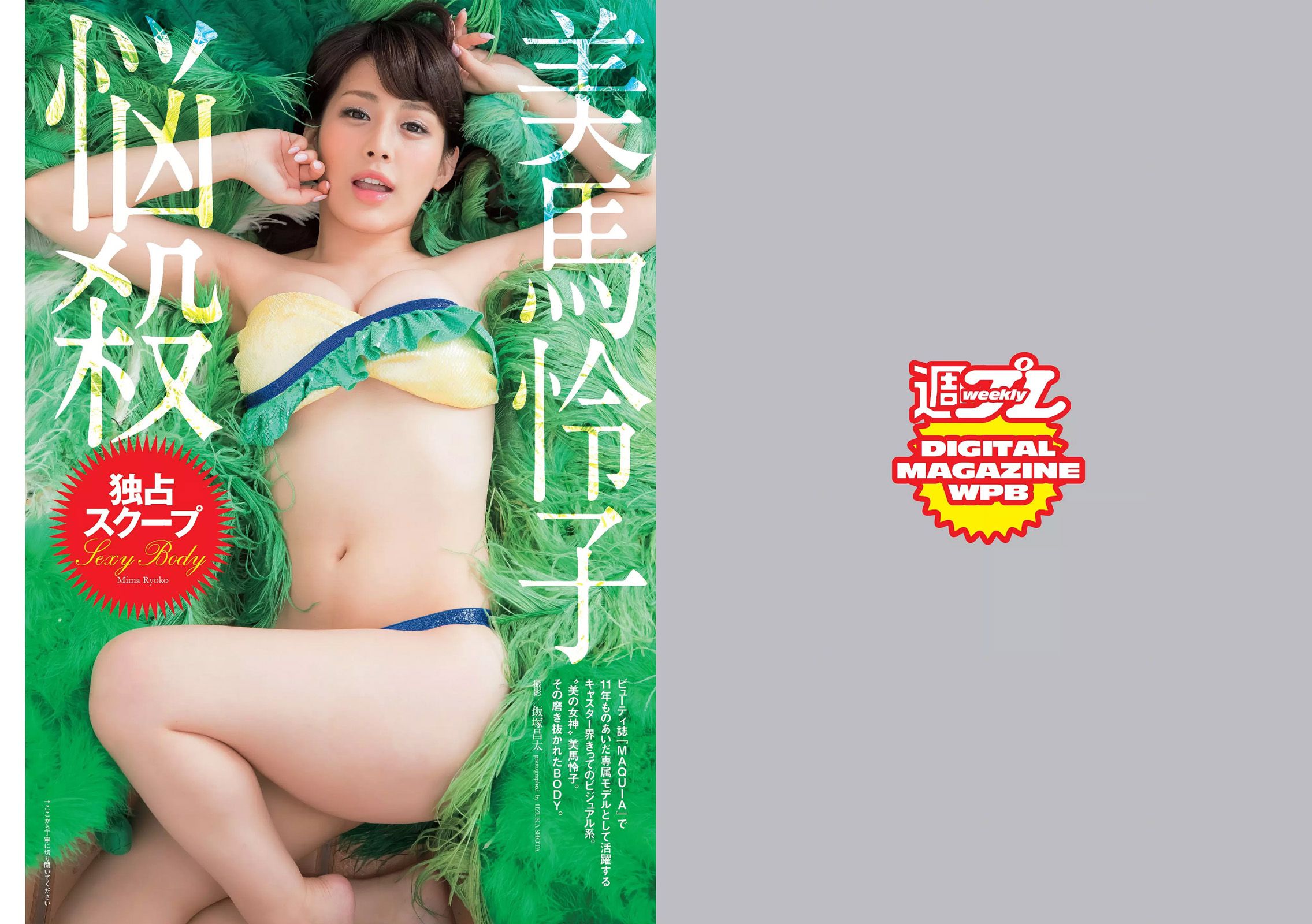 伊東紗冶子 美馬怜子 杉本有美 佐藤麗奈 吉木りさ 遠山茜子 七菜乃 [Weekly Playboy] 2016年No.36 写真杂志