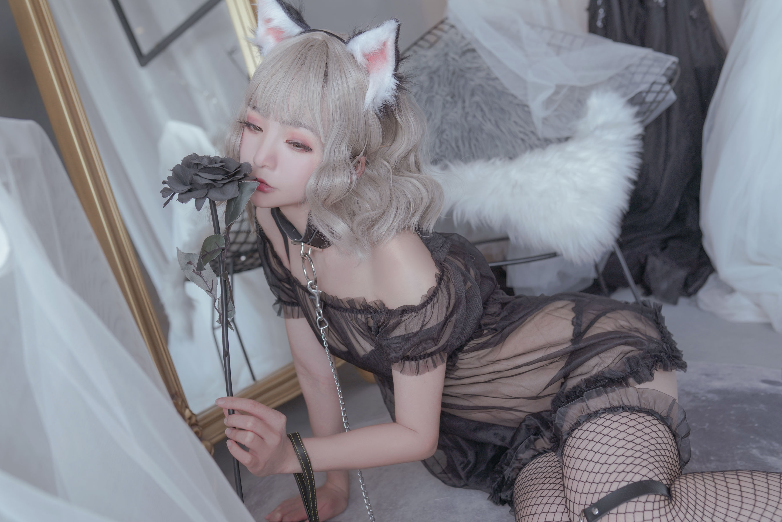 Cosplay日奈娇 猫与兔