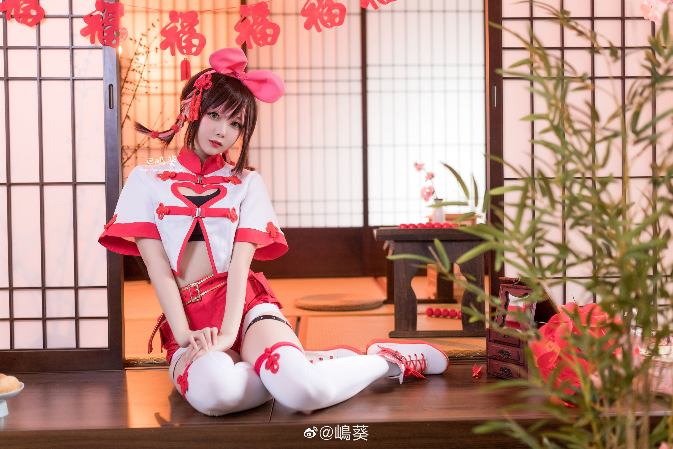 微博美女嶋葵 绊爱 kizuna Ai