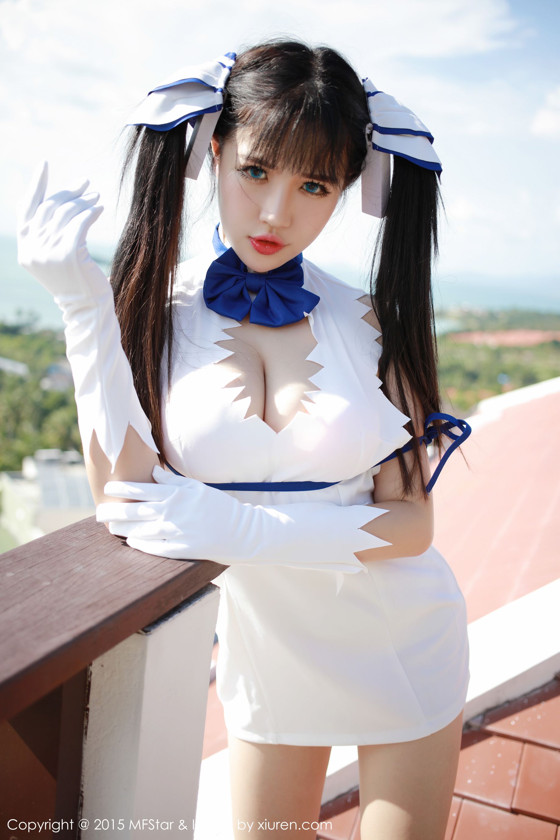 徐cake《苏梅旅拍》COSPLAY 性感泳装 [模范学院MFStar] Vol.036 