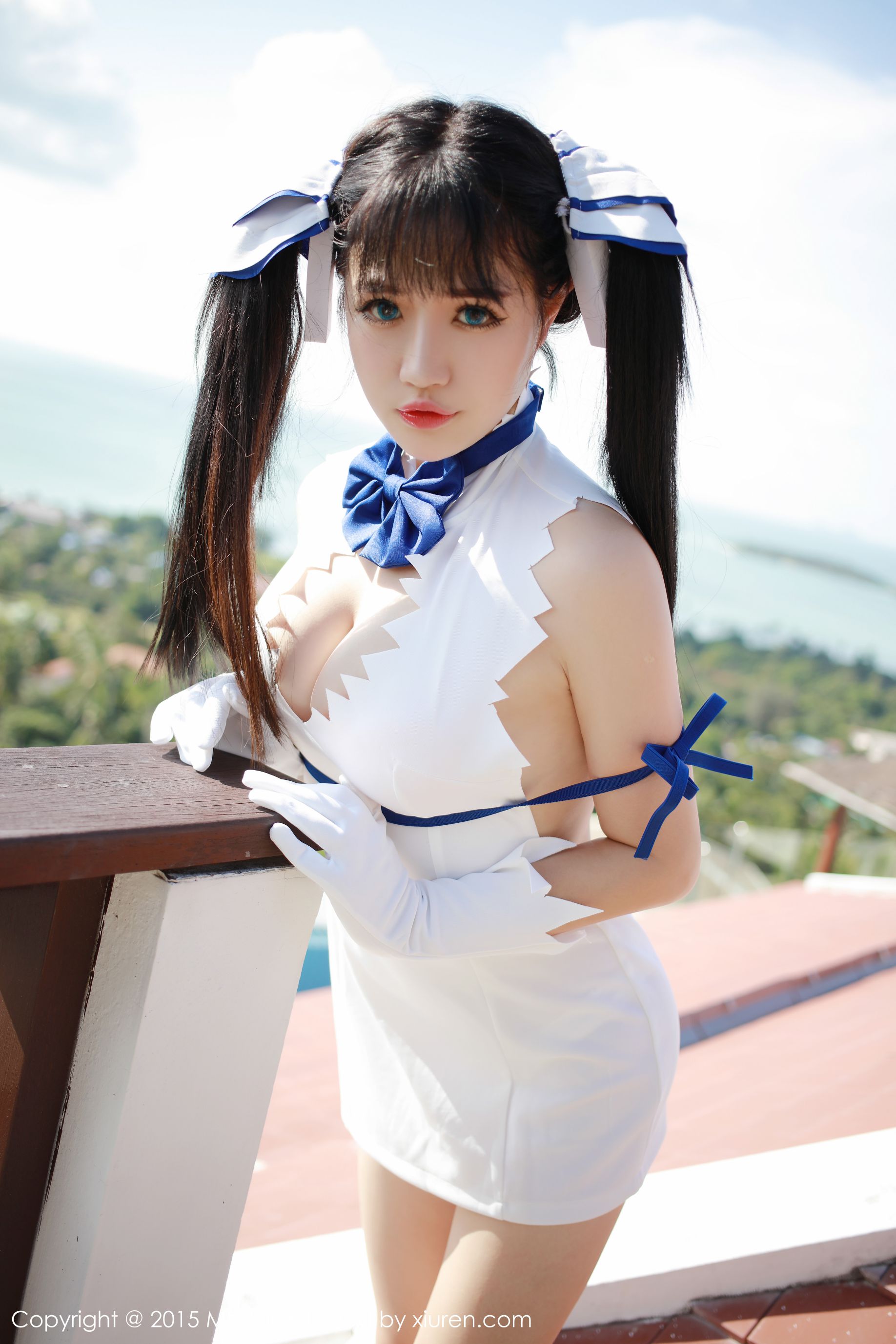 徐cake《苏梅旅拍》COSPLAY 性感泳装 [模范学院MFStar] Vol.036 