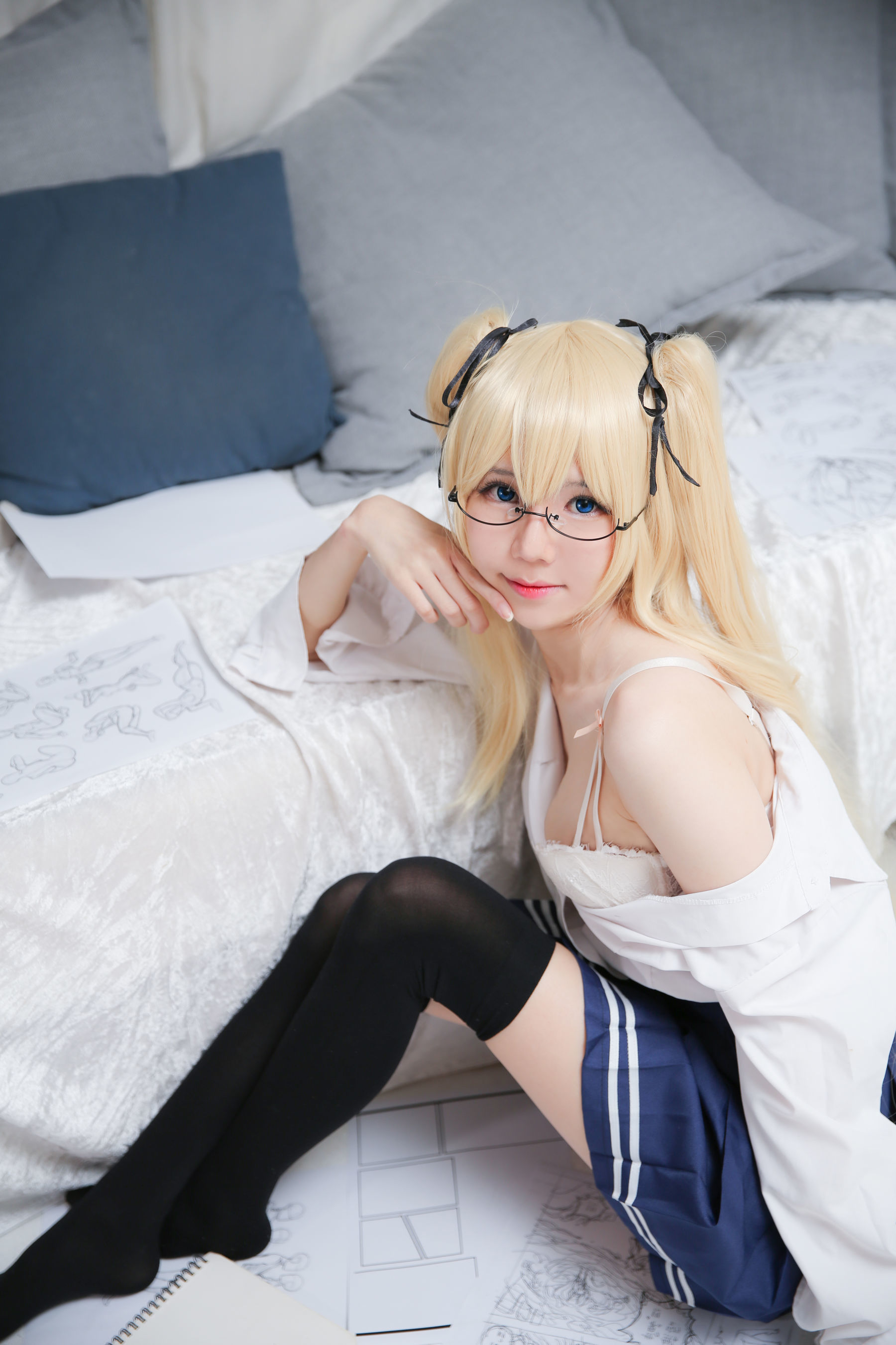 [网红COSER写真] Sally Dorasnow - Eriri School Girl