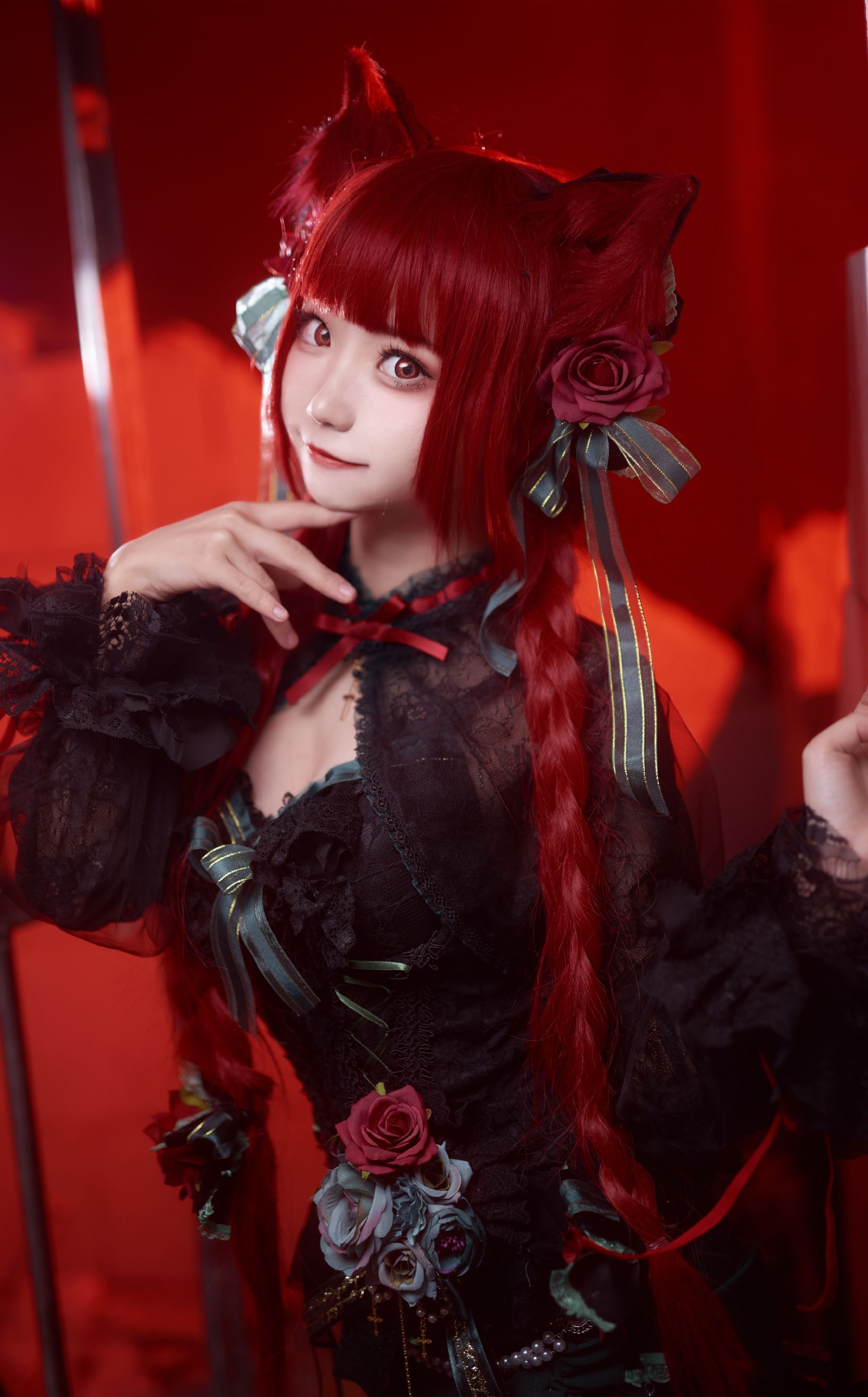 [福利COS] 花柒Hana - 火焰猫燐