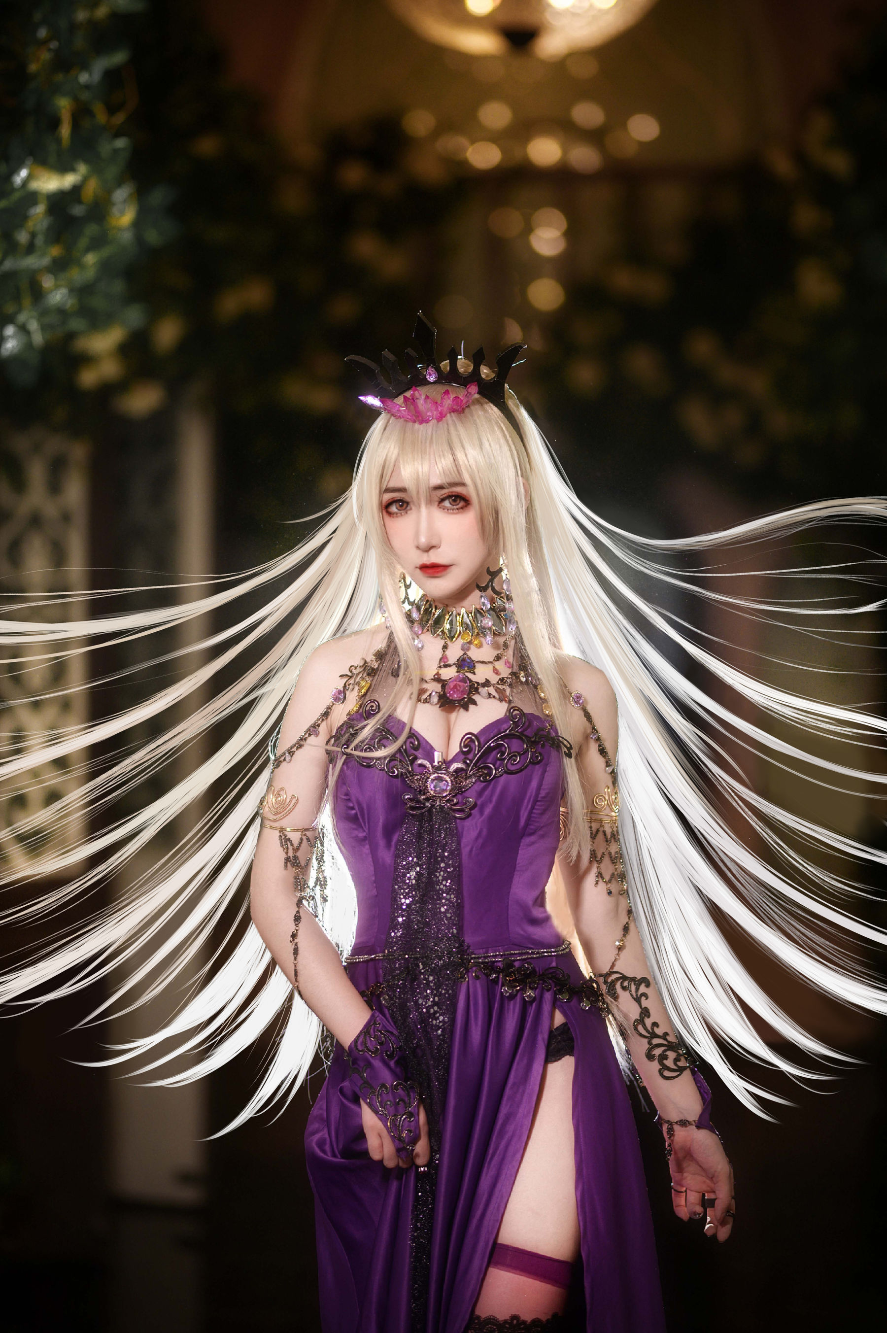 [福利COS] 动漫博主阮邑_Fairy - 黑枪呆礼服