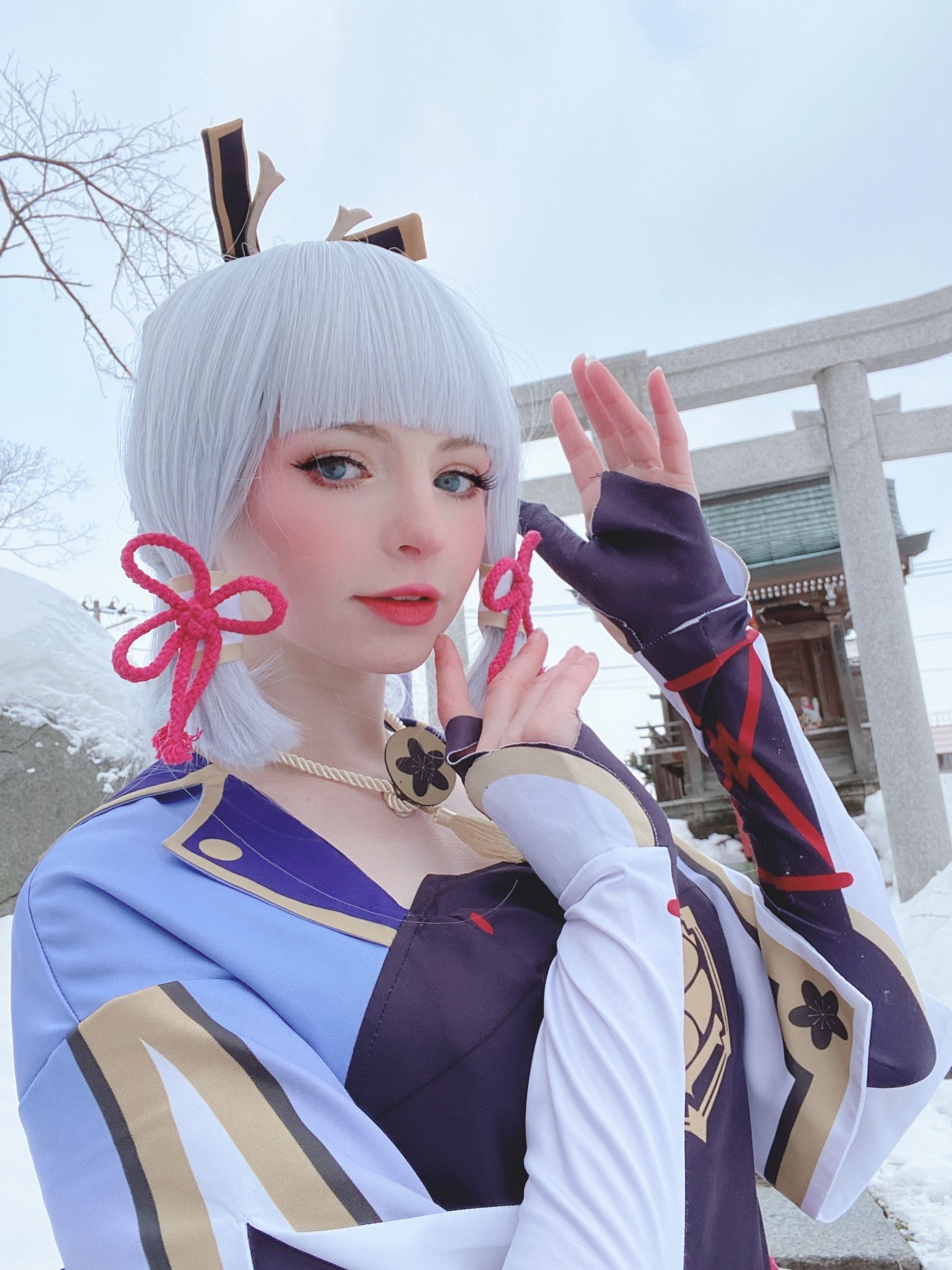 [福利COS] Peach milky - Ayaka genshin impact