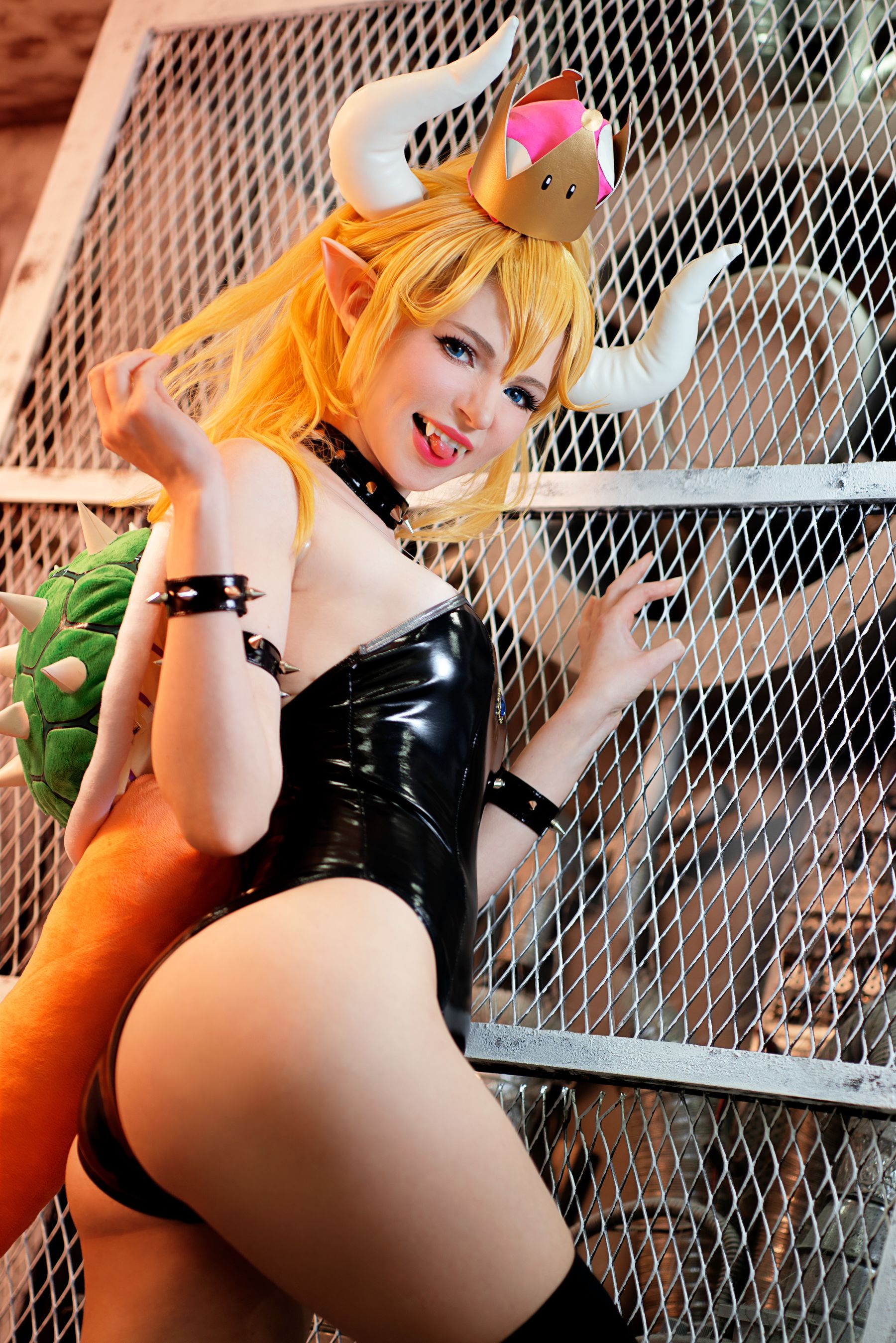 [福利COS] Peach milky - Bowsette