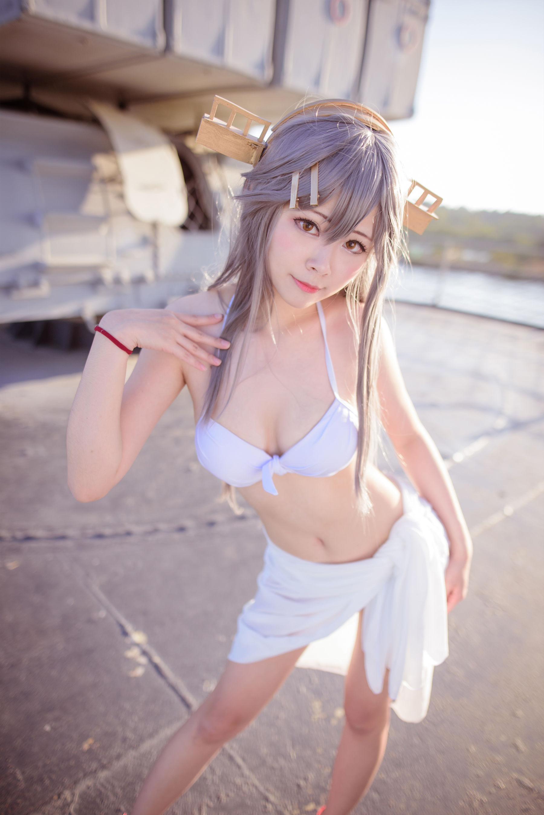 [网红COS] COS妹子Arty亞緹 - 艦これ はるな Haruna