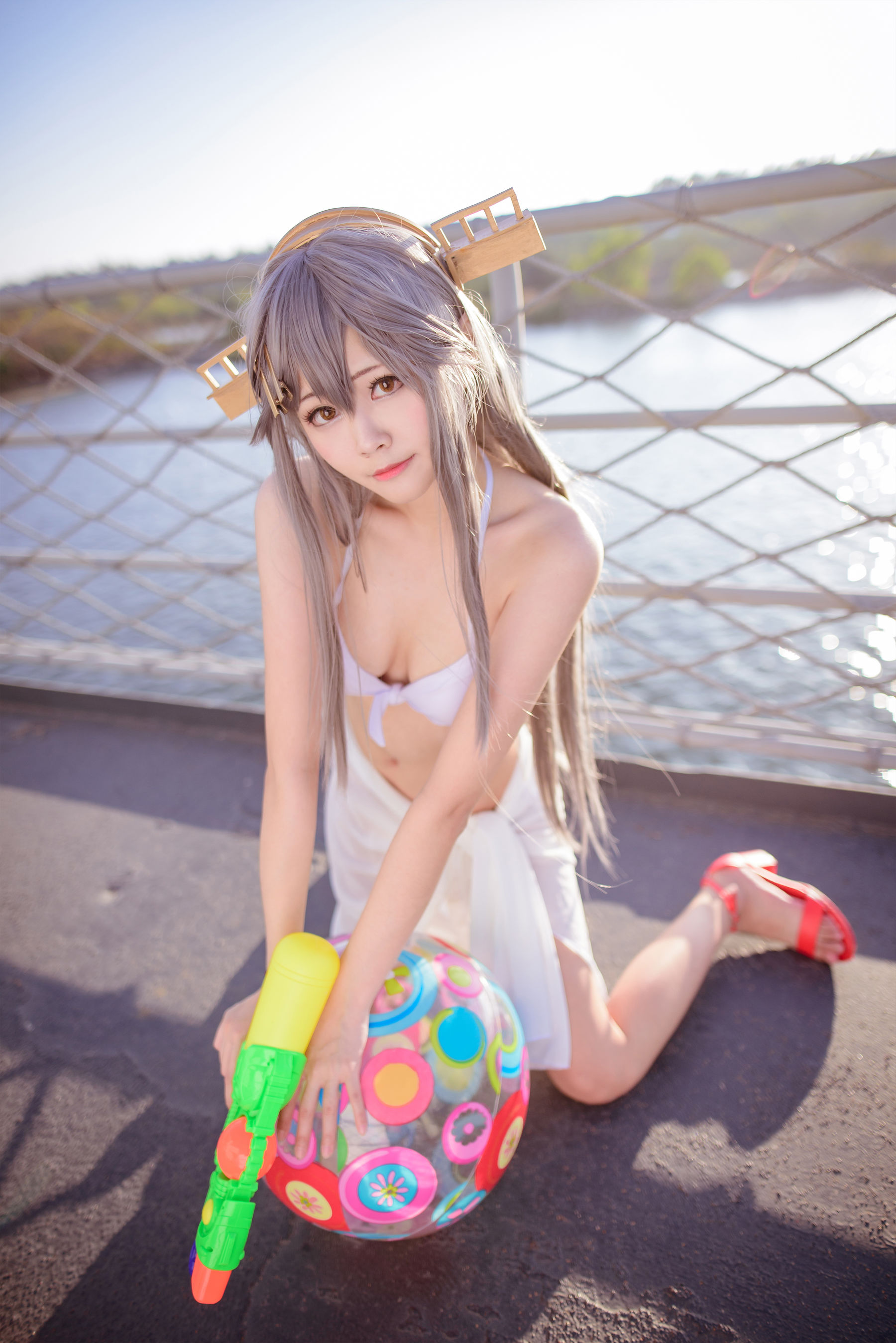 [网红COS] COS妹子Arty亞緹 - 艦これ はるな Haruna