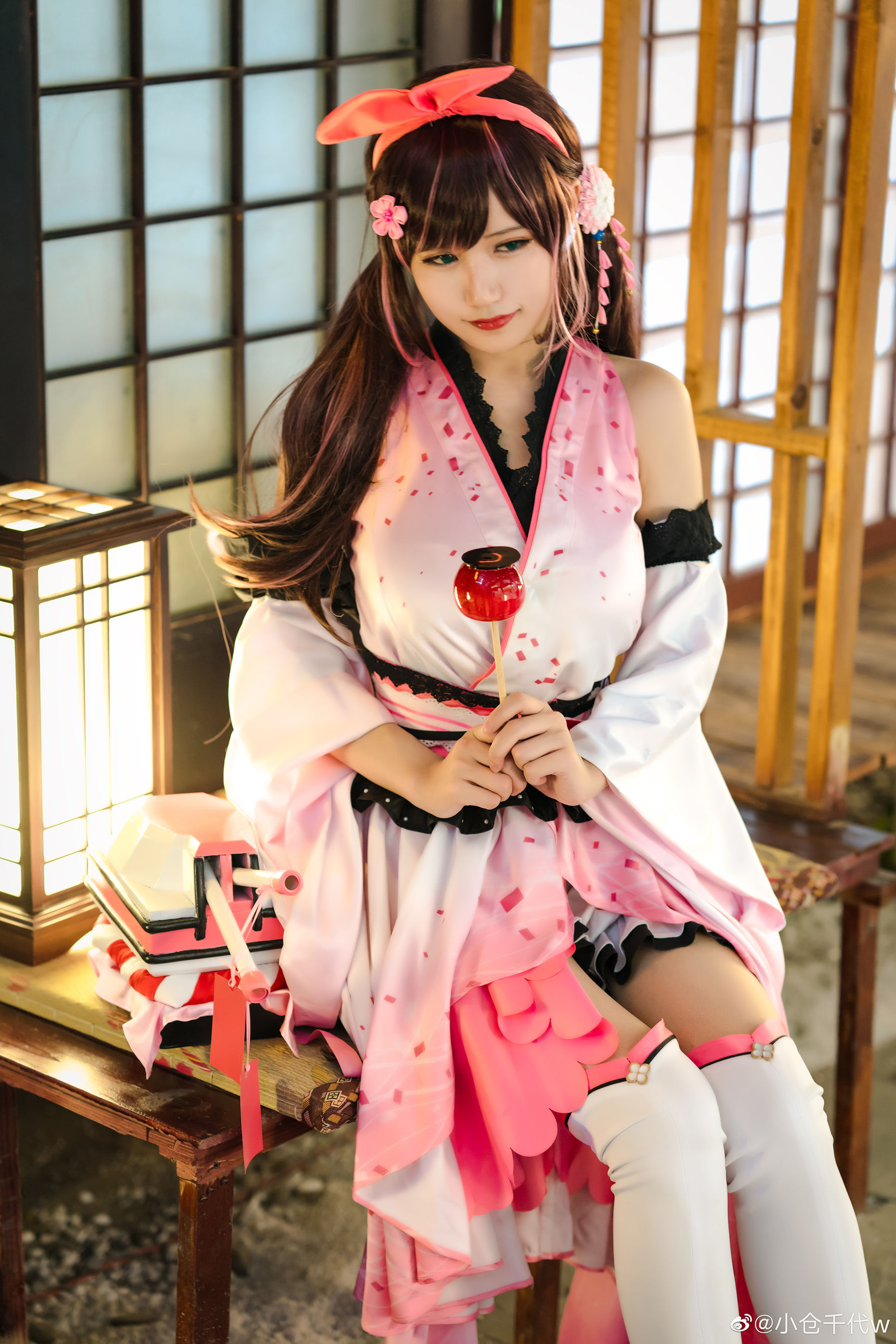 [福利COS] 动漫博主小仓千代w - Kizuna_AI绊爱