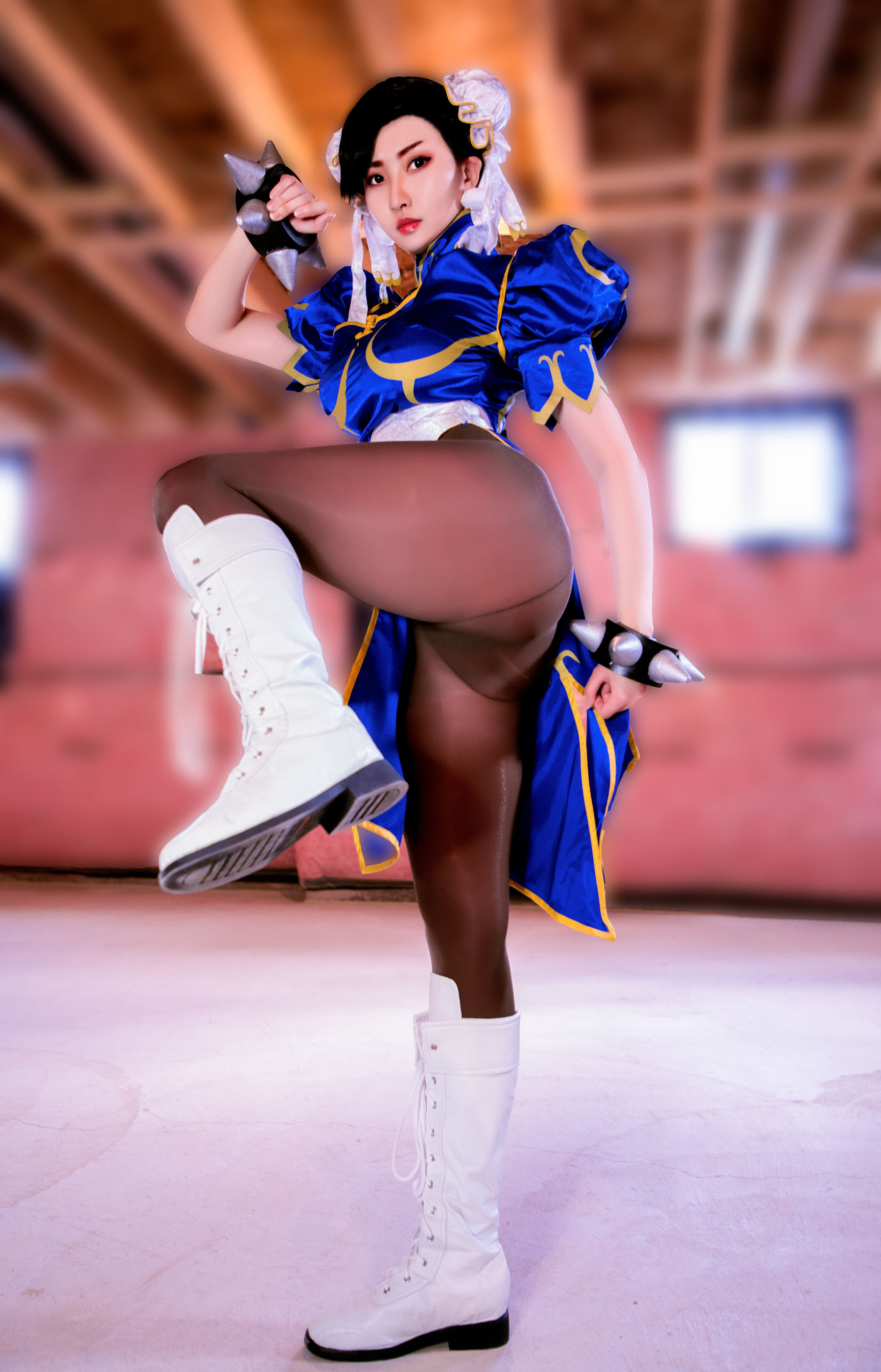 [福利COS] MisswarmJ - Chun Li