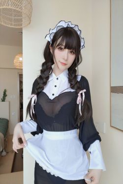 Coser小姐姐白银 - 透明なメイド服