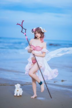 人气Coser 二佐Nisa - 泰拉夏日纪事 艾雅法拉泳装