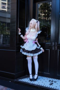 人气Coser 二佐Nisa - 海梦 女仆