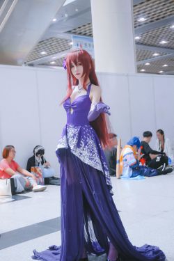 妖君白研 - FATE GRAND ORDER COS FGO漫展场照斯卡哈